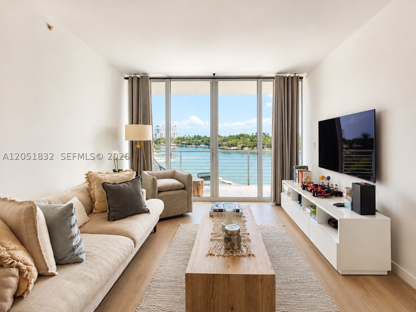 Experience the best of Miami Beach living in this beautifully renovated and fully furnished 2-bedroom, 2-bathroom + den residence at the sought-after Regatta at Indian Creek. This spacious home features a large open-concept kitchen, an expansive living area, a generous primary suite with a walk-in closet and dual-vanity bathroom, and a versatile den perfect for a home office or additional storage. Relax on the oversized balcony while enjoying breathtaking, unobstructed Intracoastal and sunset views. Resort-style amenities include a pool, jacuzzi, fitness center, and sauna, with the exclusive Miami Beach Rowing Club next door. Ideally located just one block from the beach, with easy access to dining, shopping, and everything North Beach has to offer.