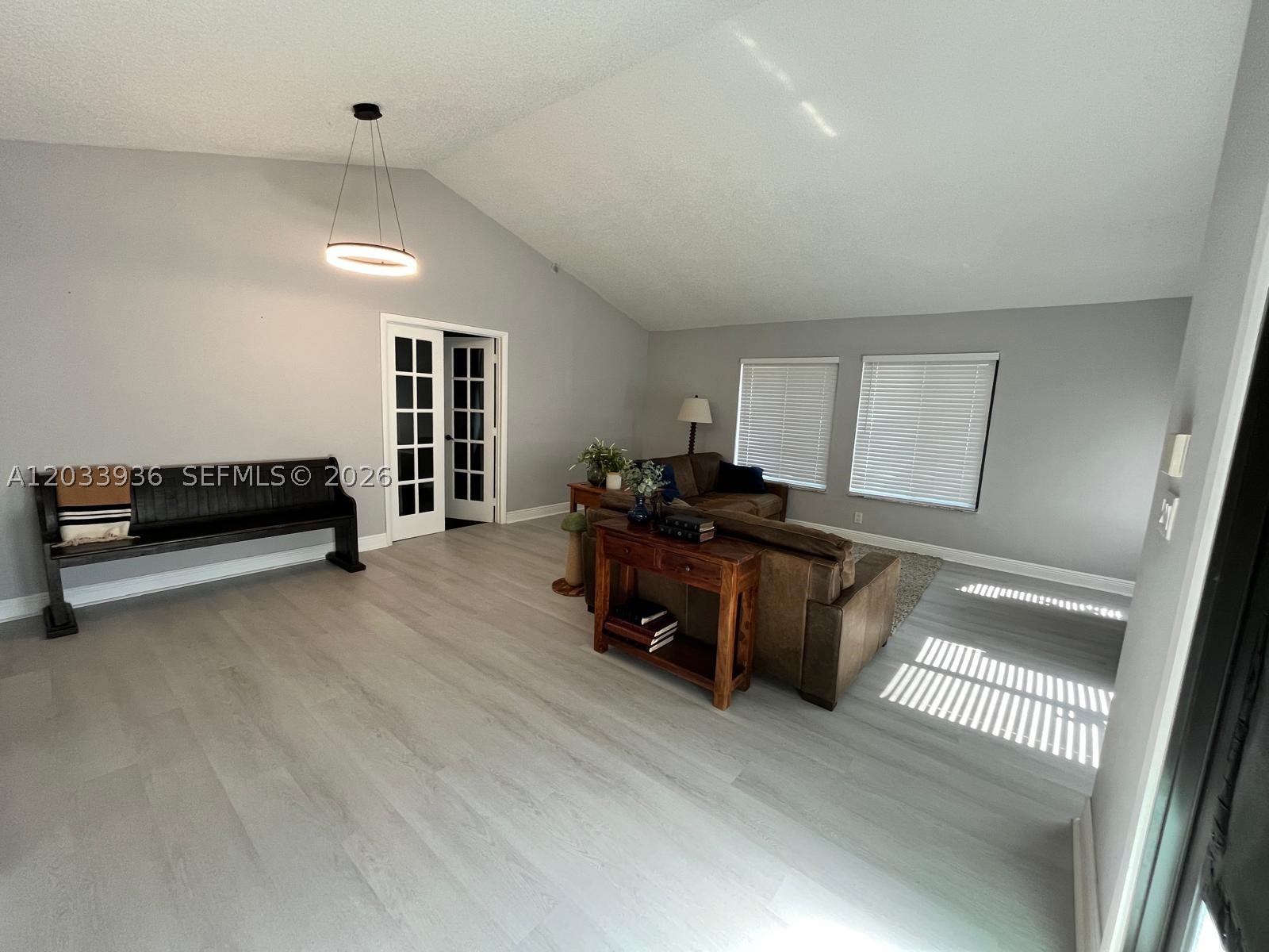 Beautifully fully remodeled home featuring a split floor plan and volume ceilings that enhance the bright, open feel. The home offers 1,570 SF of living space with generously sized bedrooms and thoughtful upgrades throughout. Major improvements include a 2017 roof, 2014 A/C, 2026 impact windows and doors and tankless water heater, 2027 brand new flooring throughout. The kitchen and bathrooms were tastefully remodeled in 2023, offering modern finishes and functionality. Situated on a corner lot, the property is fully fenced and provides ample space to store boats, trailers, or other toys. Located in the Rolling Hills community with a low HOA of approximately $50/month, this home combines comfort, privacy, and value in one complete package.
Driving Directions: Turn Alpine Woods Rd and turn right on SW 37th PL, the house will be on the corner to the left.