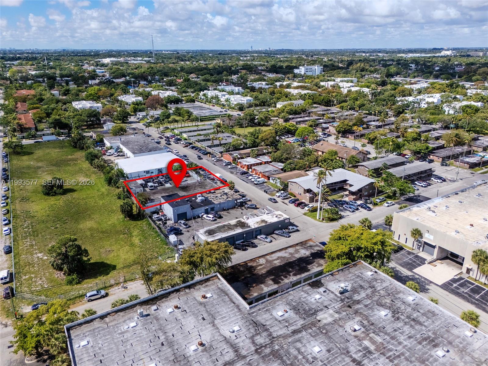 This free standing building sits on a strategic parcel of land (Land square foot 16,875).   This propety is zoned B-3, which allows heavy commercial business. Location is in Fort Lauderdale and the new owner can build Hotels, office-suites, auto sales, restaurants, and shopping centers/strip mall.  The site has water and electricity.  The new owner will have to contact the City of Fort Lauderdale to validate.  This is a prime location for new business development.  Also,  Great opportunity for an investor.