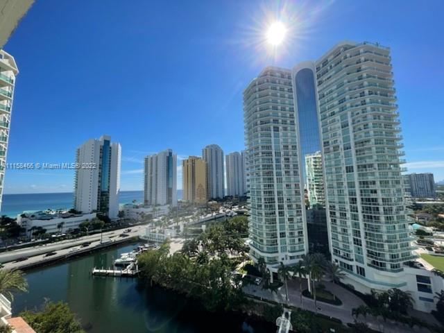 Water views! Best line in the building! Great 3 Bed/2 Bath, 1,492 Interior SqFt unit at St Tropez II, offering split floor plan, floor-to-ceiling high-impact glass windows and sliding doors, stainless steel appliances, master suite w/ walk-in closet, bathroom with tub and glass-enclosed shower. Wrap around balcony w/ South East water views. The building offers great amenities like clubhouse, gym, spa, pool, cabanas and a private beach club membership included. Also offers 24-hr valet/security services. 1 assigned parking space and second parking valet only. Building also have a pedestrian promenade with small shops including restaurants, spas, pet store/grooming and more! Walking distance to the beach, retail, pharmacy, restaurants and more. *Please see 3D Virtual Tour*.