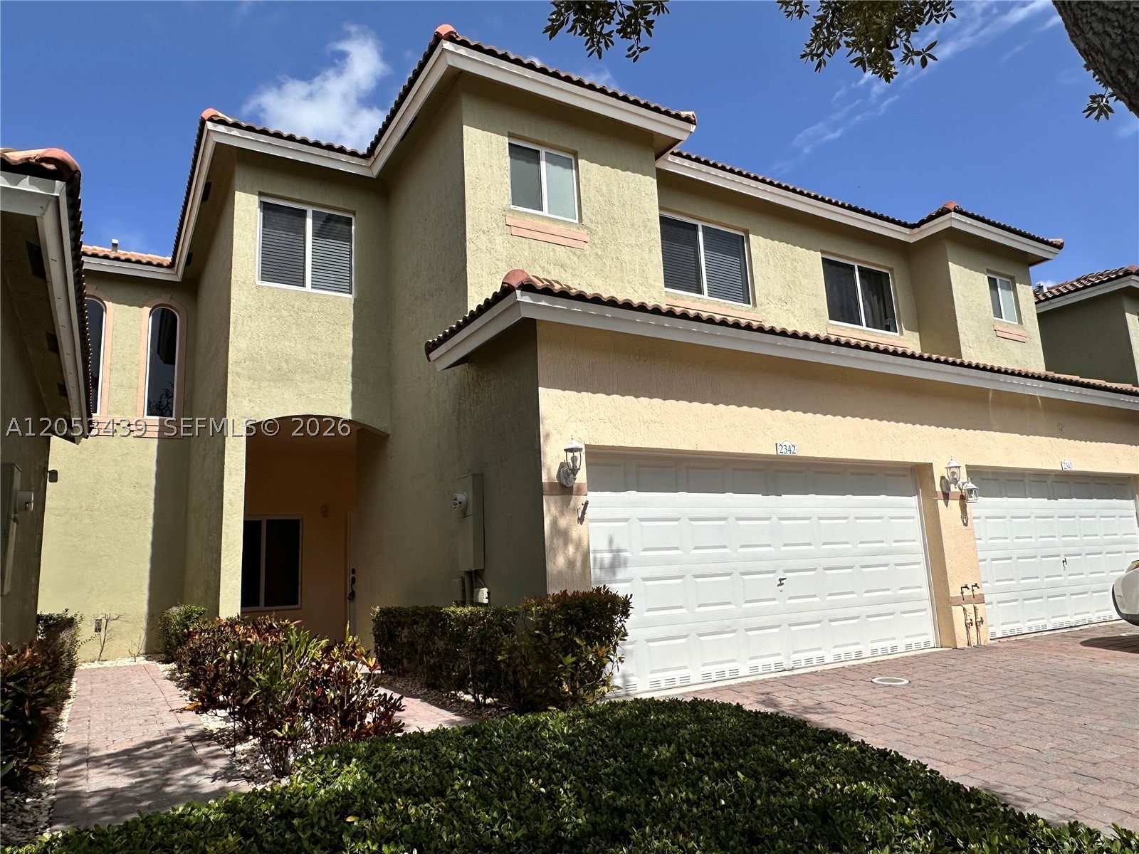 Welcome to this beautiful 3 Bedroom, 2.5 Bath townhouse in the desirable gated community of Cali Greens in Homestead! This spacious home features a rare 2-car garage, no rear neighbors, and a thoughtfully designed floor plan that's perfect for families or anyone seeking comfort and convenience. Upstairs, two secondary bedrooms are connected by a Jack-and-Jill bathroom, offering both privacy and functionality. Enjoy peace of mind that comes with living in a gated community known for its welcoming atmosphere and convenient location. Whether you're looking for your next home or a great investment opportunity, this move-in-ready townhouse offers the perfect blend of space, security, and lifestyle.