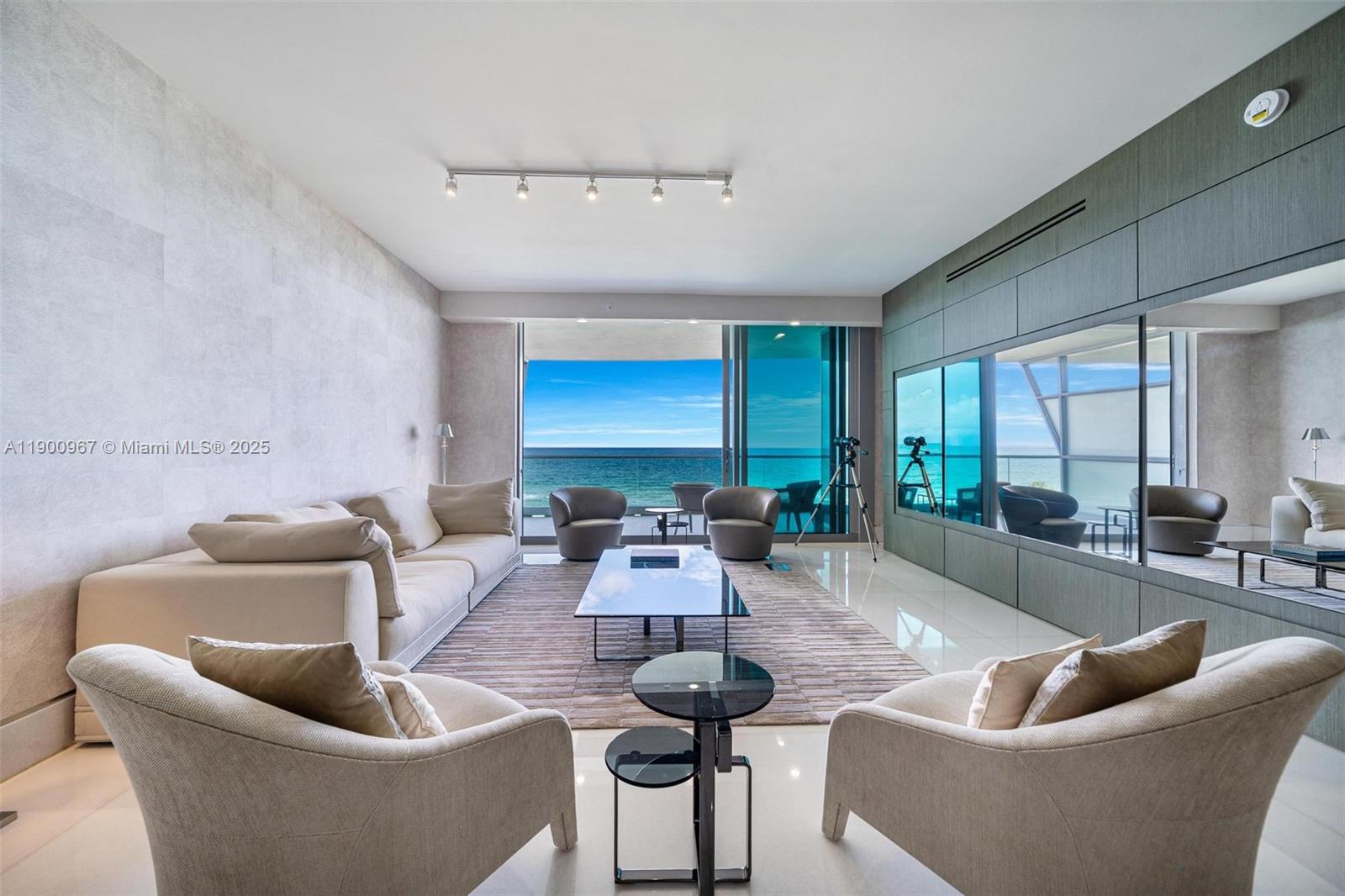 Experience the pinnacle of oceanfront luxury at the exclusive Fendi Château Residences. This fully furnished residence features Fendi Casa furniture, 3 bedrooms, spacious living/family areas, and service quarters with laundry room. Designed for refined living with custom millwork, designer lighting, and curated art throughout. The chef’s kitchen includes top-tier Gaggenau appliances. Expansive terraces offer direct ocean and city views. Residents enjoy 5-star amenities including a private restaurant, full-service spa, state-of-the-art fitness center, two oceanfront pools, beach service, and white-glove concierge.  Two Parking Spaces + Storage Unit. An unparalleled turnkey lifestyle awaits.