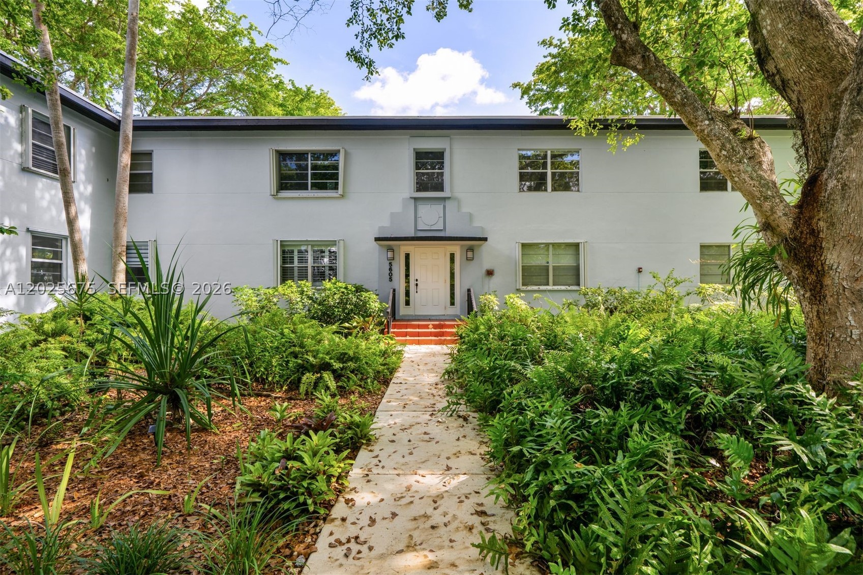 Welcome to The Pathways, a hidden gem in one of South Miami's most coveted neighborhoods. Tucked among lush gardens, mature trees & winding pathways, this private 2nd floor 1-bdrm 1-bath residence offers the rare feeling of a tranquil retreat while remaining moments from everything SoMi has to offer. Ideally situated east of Red Rd between Sunset Dr & Davis Road, adjacent to High Pines, this exceptional location places you within walking distance of Sunset's premier dining, shopping & entertainment destinations. Enjoy easy access to the Univ of Miami, Baptist Health, the Grove & scenic cycling routes of Old Cutler Rd, all within the highly regarded Sunset Elem school district. Bathed in natural light & surrounded by greenery, the residence overlooks peaceful treetops, gardens & the community pool. The spacious living & dining areas flow seamlessly into an updated kitchen featuring a breakfast bar & new refrigerator. A generously sized bedroom and updated bath create a comfortable & relaxing retreat. Recent improvements include a 2023 A/C system & tankless water heater. Residents enjoy clean, spacious, coin-free laundry facilities with convenient access to the pool, bbq/picnic areas & shaded garden courtyards. One parking space is included. A new 2026 roof & fully funded reserves with leasing permitted after 2 yrs of ownership. Low HOA fee of $628 this is an exceptional opportunity to enjoy a peaceful, connected lifestyle in the heart of South Miami.