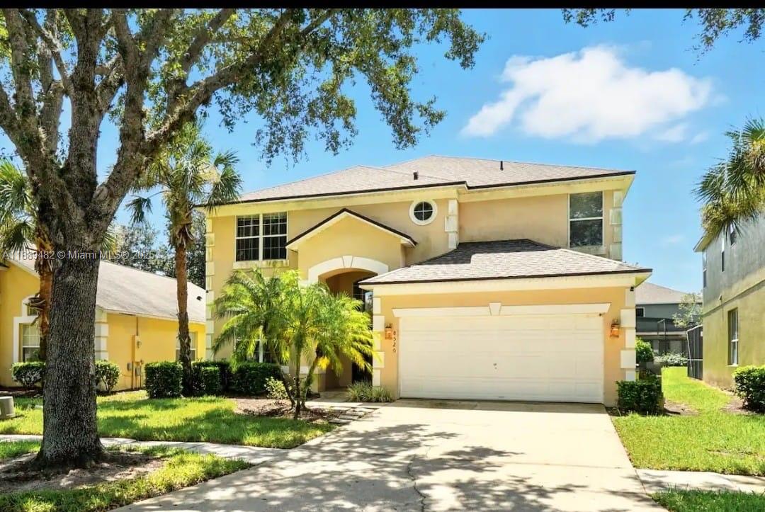 Fantastic opportunity to own this beautiful 8 beds and 4 and a half baths in a very prestigious Emerald Island Resort. Make it your primary residence or use it like an immediate income producing property. Short terms allowed. Do not miss this amazing deal. Monthly maintenance is only $350 including Internet, cable, security. One AC unit is brand new 2025. Disney Park is just 6 miles away. Call today to schedule a private tour. Thank you!