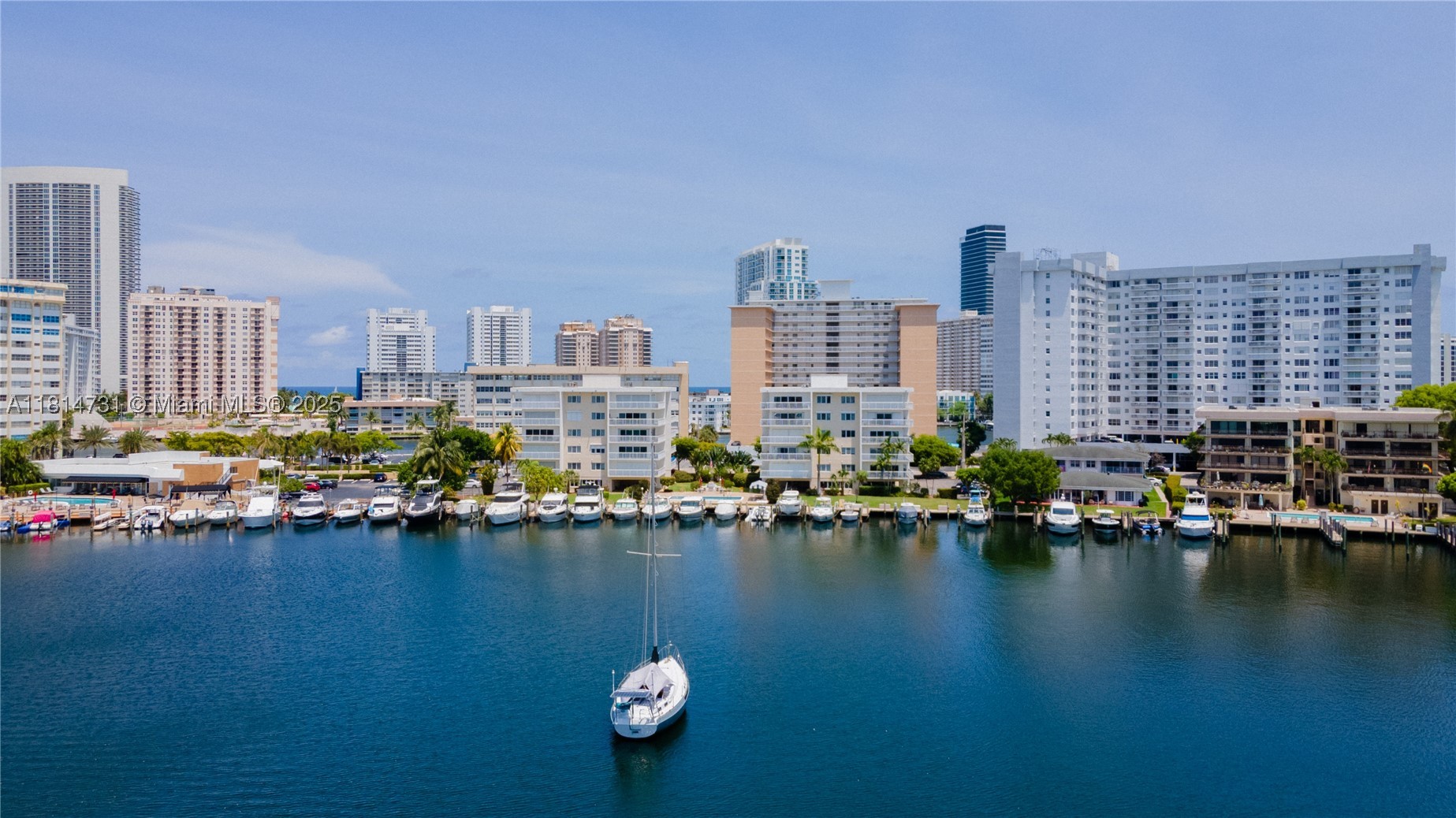 This is your next second home! Rarely available 2BR/2BA corner unit in a waterfront building—bright, spacious, and move-in ready! Enjoy a wraparound balcony, Italian hand-made kitchen cabinets, and tasteful bathrooms. Smart floor plan with a private exit from the primary bedroom. Building has completed 40/50-year recertification, strong financials, and funded reserves. Amenities include a waterfront pool and dock access (waitlist), barbeque, clubroom. Peaceful no-lease community near fine dining, shopping, and just a short bike ride to the beach. Live the Florida dream in style and serenity!