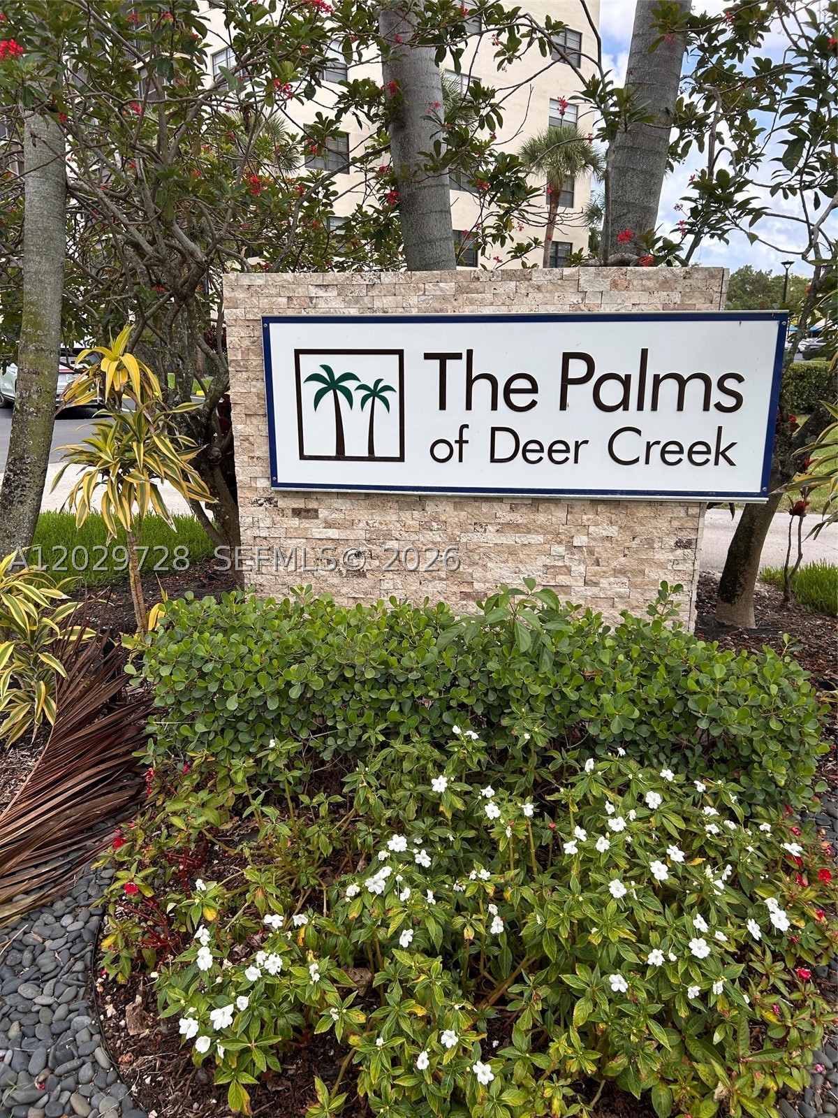 Also known as "The Palms". 10mins. to beautiful, Deerfield beach and a fishing pier. Golf course view from patio. Public golf course. Patio  have hurricane shutters. Hurricane impact windows. 2 large sized bedrooms with walkin closets and 2 newly updated bathrooms and kitchen.  Large combination livingroom and diningroom. New washer/dryer and dishwasher located in the unit. Open kitchen with granite counter top. Close to all shopping and dining, clubhouse.  Beautiful heated pool, exercise room, tennis courts, sauna, putting gree.  within walking distance across from your unit.  Minimum credit score of 680.  Minimum income of $50,000 required.
Assigned parking. Deer Creek Country Club Restaurant.