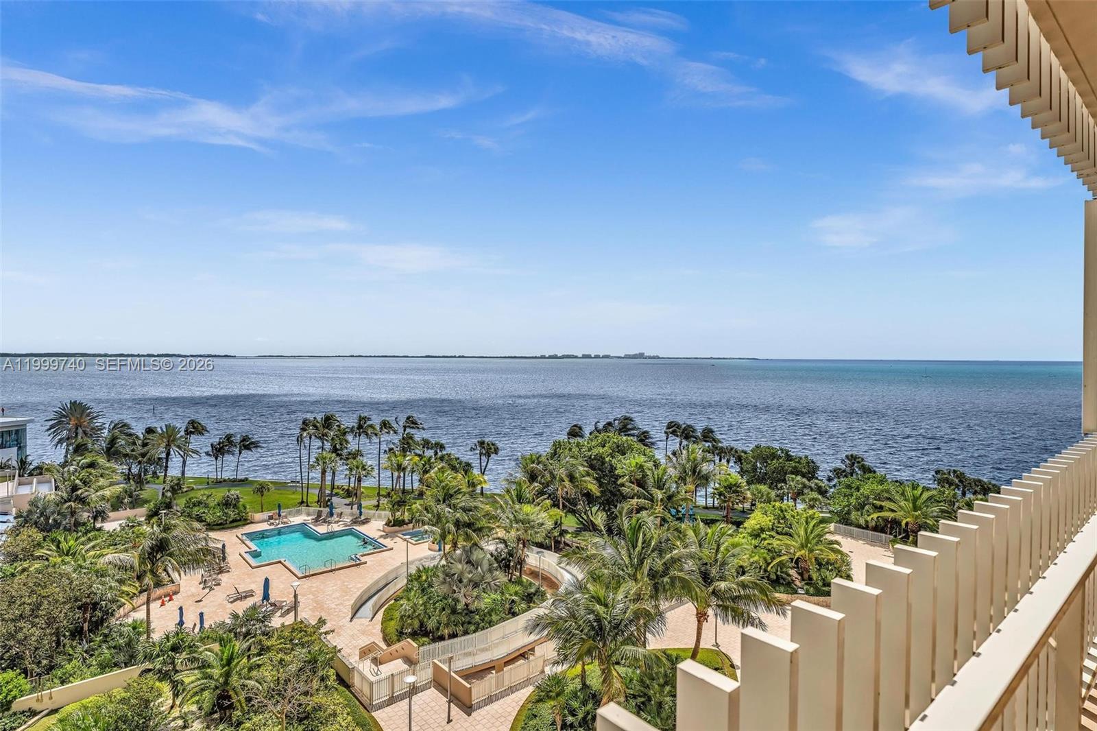 Enjoy sweeping bay views from every room in this spacious 1,882 sq ft, 2-bedroom, 2-bath residence on prestigious Grove Isle. Expansive living and dining areas flow seamlessly to a generous balcony—perfect for entertaining or relaxed waterfront living. The primary suite features a large walk-in closet and ensuite bath, while the second bedroom easily adapts for guests or a home office.

Grove Isle is a private, guard-gated island in the heart of Coconut Grove, offering exceptional privacy and an elevated, resort-style lifestyle, including a new racquet club and a soon-to-open exclusive island restaurant. Ideally located just minutes from Brickell, Downtown Miami, and CoCoWalk, this is a rare opportunity in one of Miami’s most sought-after waterfront enclaves.