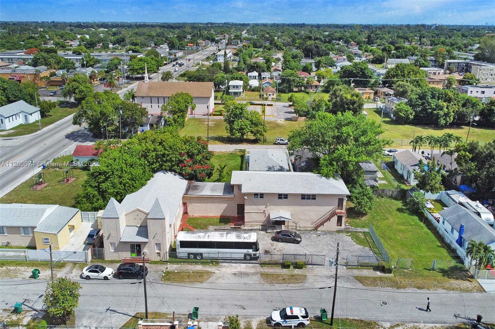 Gorgeous church for sale in the heart of Miami. The property offers large sanctuary and multiple offices that can be easily be design to fit any needs required. It also have a second area that can be used as second sanctuary or offices. It is also equipped with full size commercial kitchen and dinning hall the seats up to 150 guest. The property  sits in a huge lot of 14,400 Sq. Ft. that it is zoned T3-0. 

The Church can also be combined with two other lots zoned T3-0 ( single family and duplex) and one other zoned T4-L. MLS# (A11261164, A11261134,A11611214)