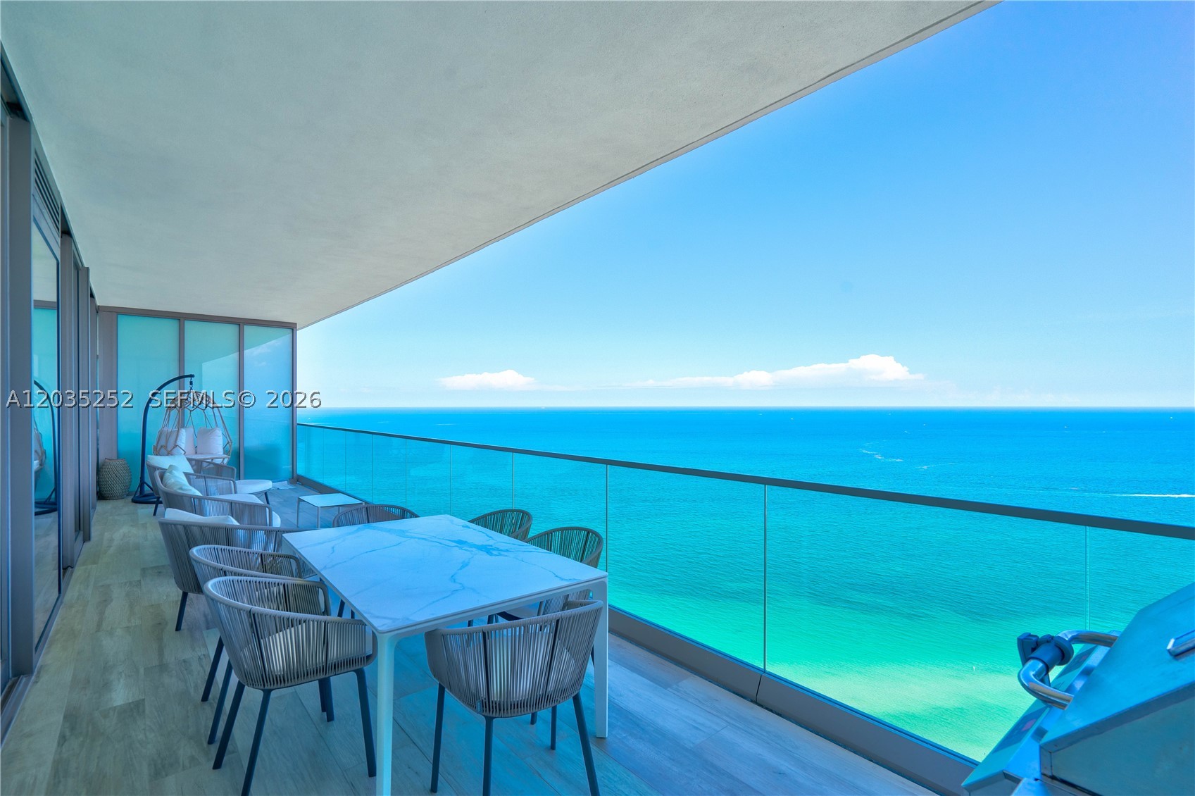 Experience luxury living at Residences by Armani Casa, created by the renowned architect Cesar Pelli & Giorgio Armani. This STUNNING 3 bed 3.5 bath unit is the most sought-after line at the 5-star Armani, offering unobstructed ocean & city bay views. This unit features high-end luxury finishes, a top-of-the-line kitchen w/ Wolf appliances, a Sub-Zero refrigerator, & a wine cooler. Marble flooring throughout. $1,000,000 in Upgrades! Professionally Decorated & fully Furnished, providing the ultimate in luxury living. The unit is fully finished & provides access to resort-style amenities such as a 2-story full-service spa, private restaurant w/ room service, game room, cigar/wine room, gym, ocean-view yoga studio w/ Pilates, movie theater, child's playroom, concierge, & 24-hour valet services. Property is rented for $24,500/mo to incredible tenants until January 2027.