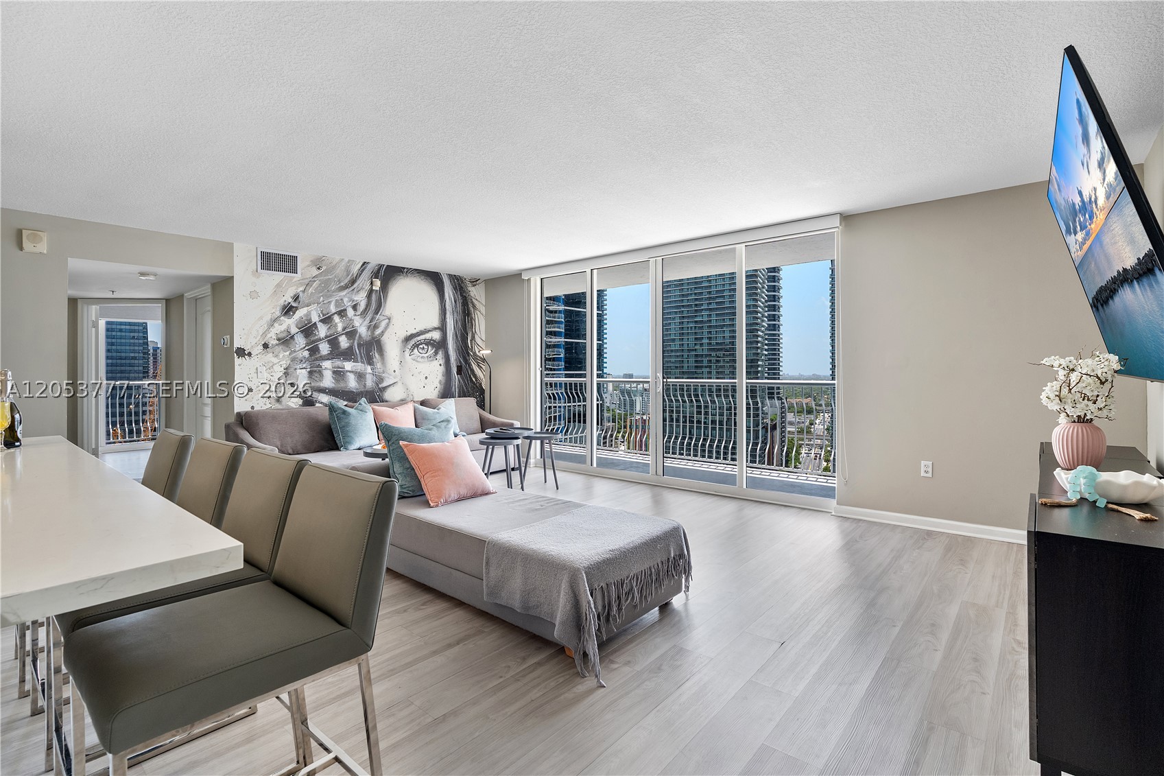 Money Making STUNNER of an 2BR/2BA AIRBNB condo in the most desirable BRICKELL-MIAMI LOCATION, FULLY DESIGNER REMODELED & TURNKEY. This isn’t “maybe later”…this is income potential from day 1. Grab your spot before New York-style pricing hits Miami and the deals shrink. Skip the heavy lift and expense of an un-remodeled purchase - this condo is already elevated. SMALLER than other AIRBNB condos HOA $946.17. NO SPECIAL ASSESSMENTS. PROFESSIONALLY MANAGED. SPECTACULAR “NEW YORK OF THE SOUTH” VIEWS & GUEST REVIEWS. On trend Beautiful kitchen with quartz countertops, stainless steel appliances, breakfast bar, dining area, large living room space, marble floor & vanity counter baths, gorgeous bathrooms, walk-in closet, washer/dryer inside. Amenities showcase 2 pools, gym, jacuzzi, game room & kids room. WALK TO FAMOUS MAMAN CAFE or ORGANIC NUDE SUPERMARKET. ENJOY ABUNDANCE OF RESTAURANTS, BRICKELL CITY CENTRE, MARY BRICKELL VILLAGE or VIRGINIA BEACH FOR ALL OUTDOOR & WATER ACTIVITIES. Ask for a VIDEO, 3D Virtual Tour & Interactive Floor Plan.