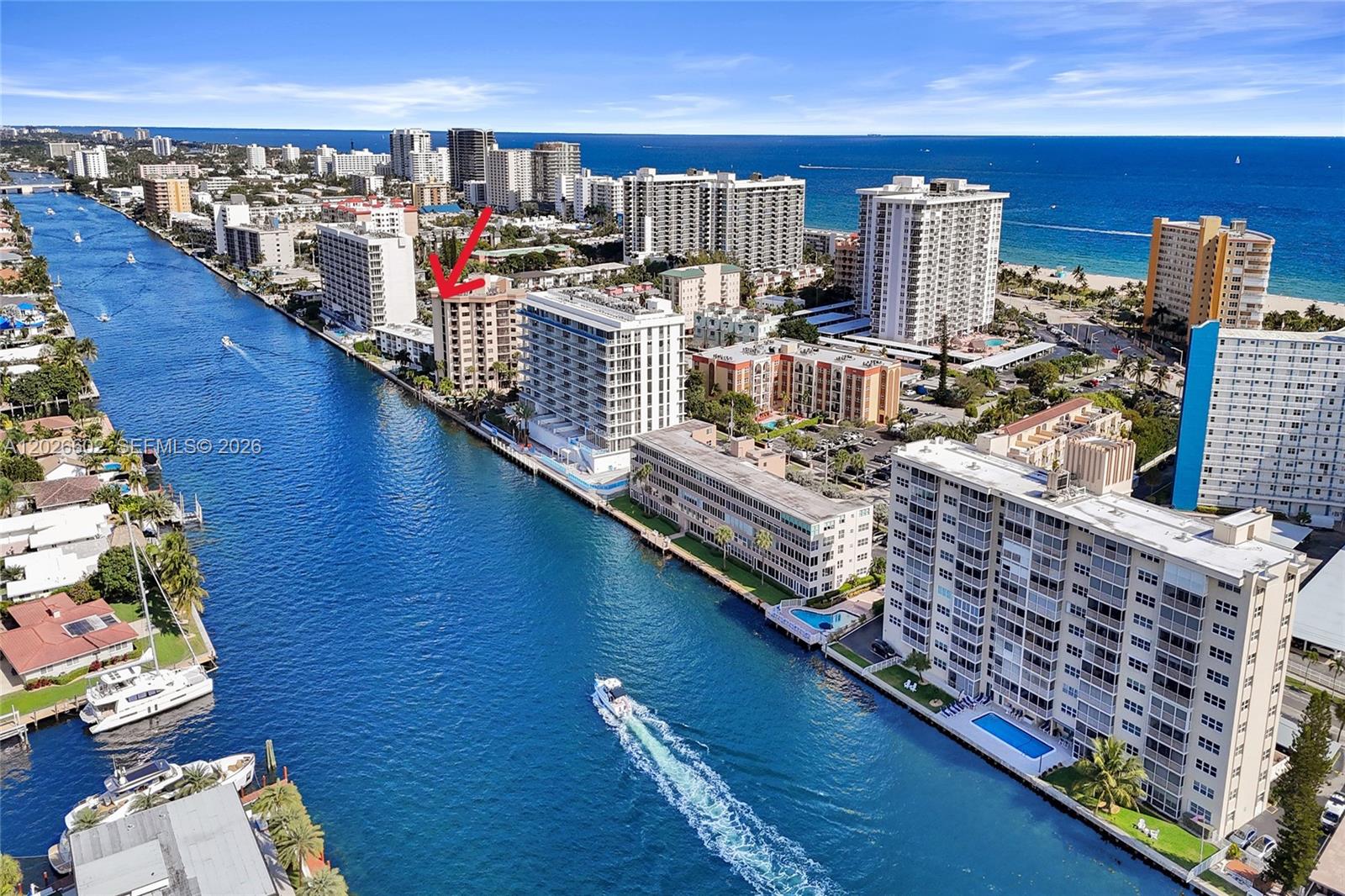 STUNNING PENTHOUSE WTH UNOBSTRUCTED 180 DEGREES OF INTRACOASTAL VIEWS FROM NORTH TO SOUTH AND PEEKS OF OCEAN! TRITON CONDO - PRIVATE RESIDENCES IN A BOUTIQUE CONDO, 3 UNITS ON EACH FLOOR, 30 UNITS TOTAL, OFFERS A LUXURY FEEL OF NEW CONSTRUCTION. UPON ENTERING UNIT PH2, DOUBLE DOOR ENTRY, LARGE FOYER, 3 BALCONIES, ONE LARGE SCREENED IN, HIGH IMPACT THRU-OUT! RARE FLOOR PLAN. LARGEST SQ FT UNDER AIR, REMODELED KITCHEN CUSTOM CABINETS, GRANITE, BREAKFAST BAR, LAUNDRY ROOM, FULL SIZE W/DRYER, TWO PRIMARY BEDROOMS WITH ENSUITE BATHS! GUEST BATH, DESIGNER GRANITE VANITY. SMALL PET WELCOME! 40 YR MILESTONE AND SIRS STUDY COMPLETE, RESERVES, CONCRETE RESTORATION COMPLETE!  BEAUTIFUL HEATED POOL AND GRILLS ON INTRACOASTAL, GREAT PARKING! STEPS TO BEACH, PIER, RESTAURANTS, WATER TAXI! NEXT TO MULTI MILLION-DOLLAR CONDO'S! ENTOURAGE IN THE SUN, RITZ CARLTON, WALDORF AND THE UP-AND-COMING W HOTEL AND CONDO'S! MAINTENANCE PAID QUARTERLY. FULL TIME PROPERTY MANAGEMENT. A MUST SEE UNIT!