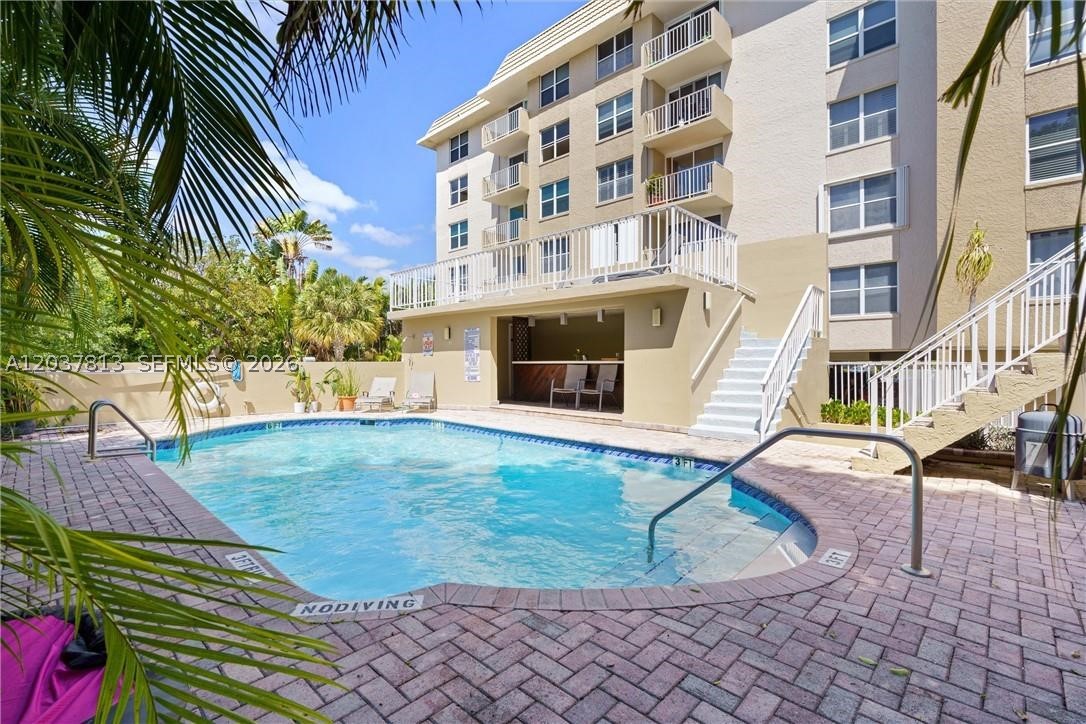 Great located condo just minutes away from beaches, Las Olas shopping and dining, Fort Lauderdale Airport, Port Everglades, and all Fort Lauderdale has to offer. Very clean, updated and comfortable split 2 bedroom and 2 bath with balcony. Washer/Dryer is located in the condo unit and one covered parking space is provided. Very well maintained and secured building with pool, sun deck and bbq area. Unit has impact windows. Extra Parking Space is available with permit from the condo HOA. The condo unit is for rent unfurnished.