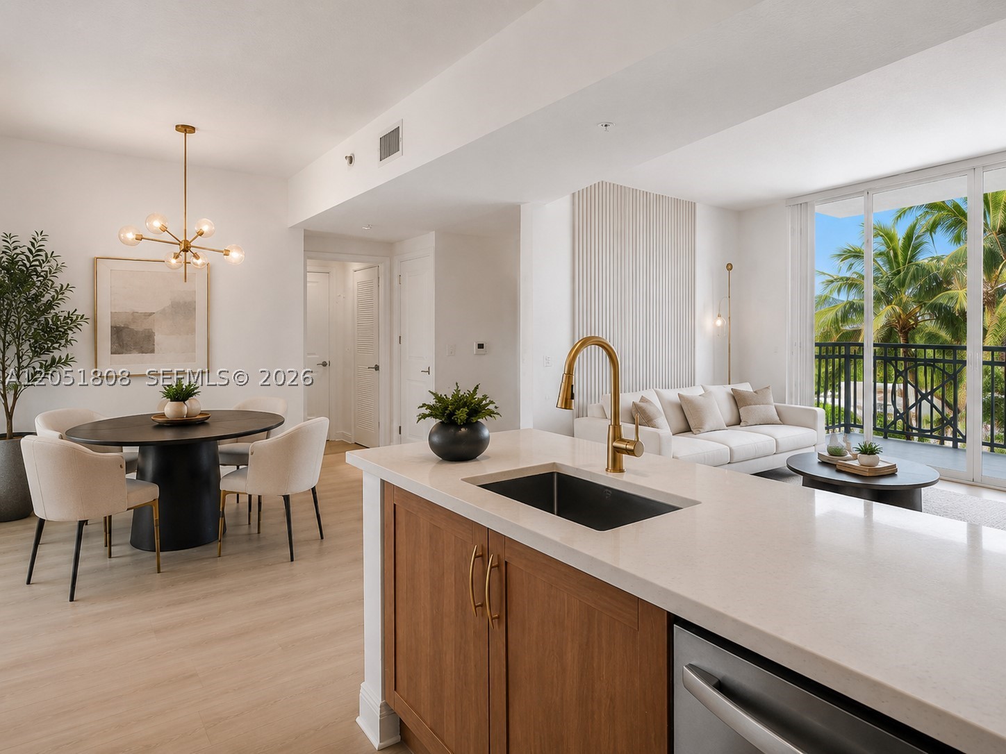 Casa Costa, where modern comfort meets resort-style coastal living in the heart of Boynton Beach. This bright and spacious 2/2 residence features all new floors and a new Taj-mahal countertop, an open layout, volume ceilings, impact glass, and a private balcony with a views of the Ocean. The kitchen offers warm wood cabinetry, stone countertops, stainless steel appliances, a breakfast bar, and an easy flow into the living and dining areas. The split-bedroom layout provides privacy, with a comfortable primary suite featuring generous closet space and a well-appointed bath. Enjoy the convenience of in-unit laundry and assigned garage parking. Casa Costa offers a full-service lifestyle with a 50,000 sq. ft. pool deck, two pools, fitness center, sauna, steam room, spa, club room, business center, attended lobby, concierge, valet, and more. Ideally located near the marina, waterfront promenade, restaurants, shopping, and just minutes to the beach. One of the best managed condo associations in Florida, with a a robust budget fully and fully funded reserves