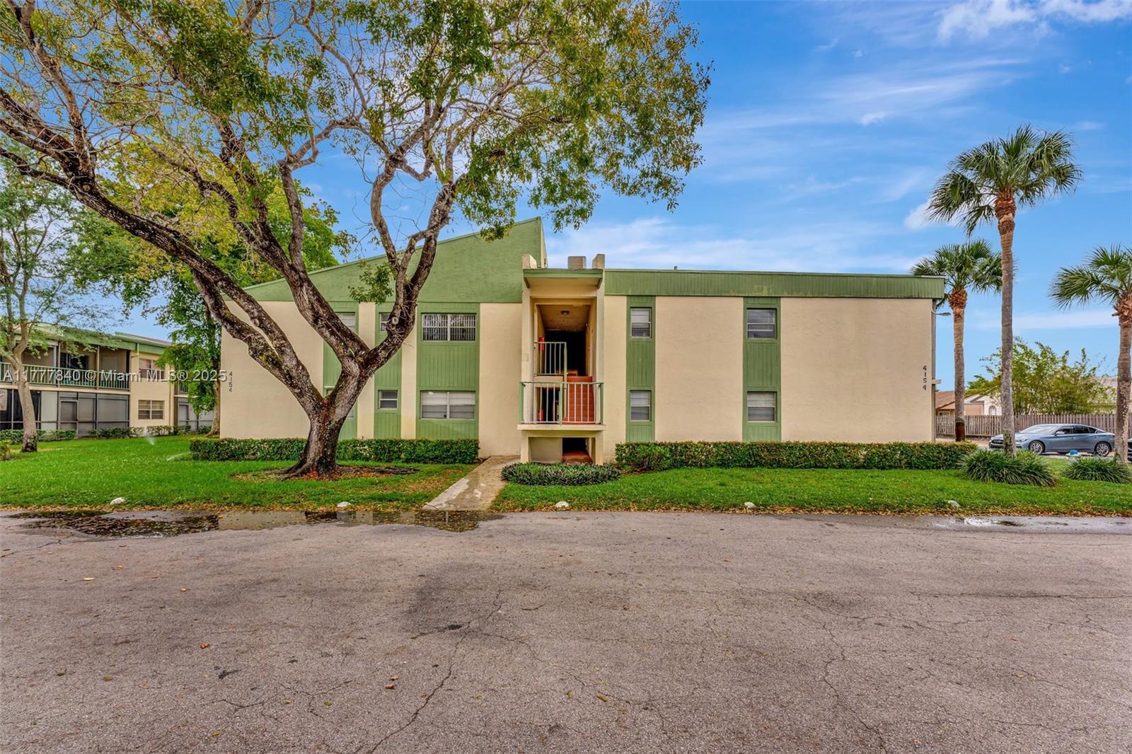 Welcome home to this beautifully updated light & bright ground floor corner condo in the centrally located community of Ramblewood East in the heart of Coral Springs! Featuring a beautifully updated classic white shaker kitchen, quartz counters, new stainless steel appliances, updated LVP flooring, neutral tiles, updated bathrooms and freshly painted interior. Enjoy the comforts a washer/dryer in-unit! Savor your morning coffee on your screened patio and the convenience of being on the corner on the ground floor. Ramblewood East offers residents 2 pools, tennis courts, gym & club house. Low Maintenance includes water, trash, sewer & amenities. Close to shopping, restaurants, parks, Casinos & major highways. No Pets, can rent after 1 year, buyers must have a 640 credit score.