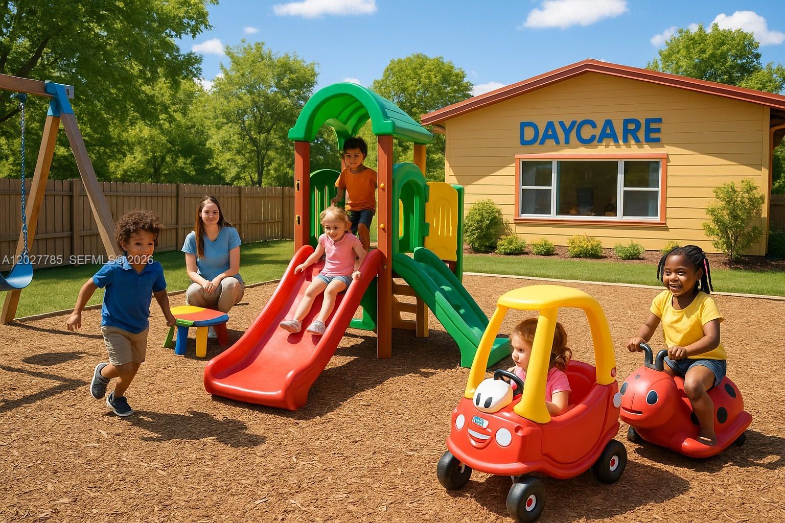 ***BUSINESS OPPORTUNITY*** Exceptional opportunity to own a well-established and highly regarded preschool
and daycare center. This turnkey operation has been serving the community for years with a stellar reputation for
quality early childhood education and care. The facility is fully licensed for up to 63. ELC & VPK, School Readiness,
and food program all in place. With experienced staff in place, strong enrollment, and a proven curriculum, this
center offers a seamless transition for new ownership. Located in a safe and convenient area, it enjoys consistent
demand from local families. Whether you're an experienced operator or new to the industry, this is a rare chance
to step into a thriving business, avoiding lengthy startup process and upfront costs