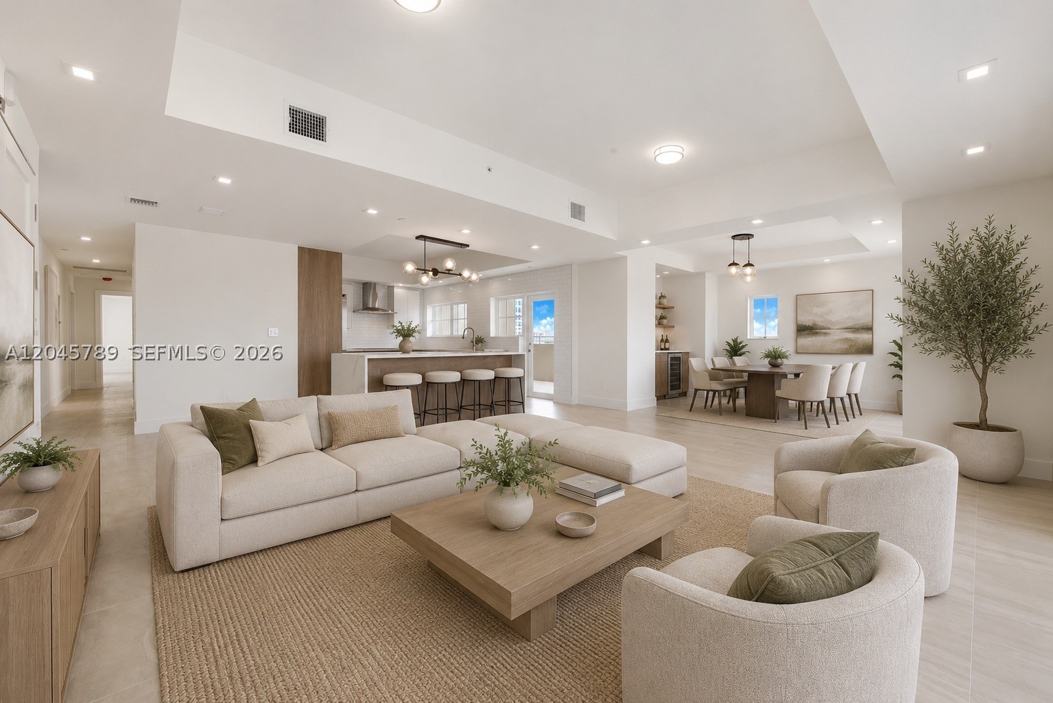 A generous ~3,000 SF, 3 bedroom PLUS Den, 3-bath unit with interior contemporary finishes, light-filled open layouts, and seamless indoor-outdoor living with multiple private balconies. Hurricane-impact windows and doors, laundry room, wet bar, eat-in gourmet kitchen along with well-considered design details, provide both comfort and peace of mind. Luxury boutique-living in the heart of Coral Gables. The Villas at Salamanca, a thoughtfully designed residence offers an exceptional lifestyle just moments from acclaimed restaurants, cafés, retail, and cultural energy of Miracle Mile. This intimate seven-unit building delivers a rare sense of privacy and exclusivity, with each residence designed to feel both refined and inviting. Residents enjoy access to a beautifully appointed rooftop garden and entertainment space, offering a serene setting to relax or gather—all within one of Coral Gables’ most desirable and walkable locations.