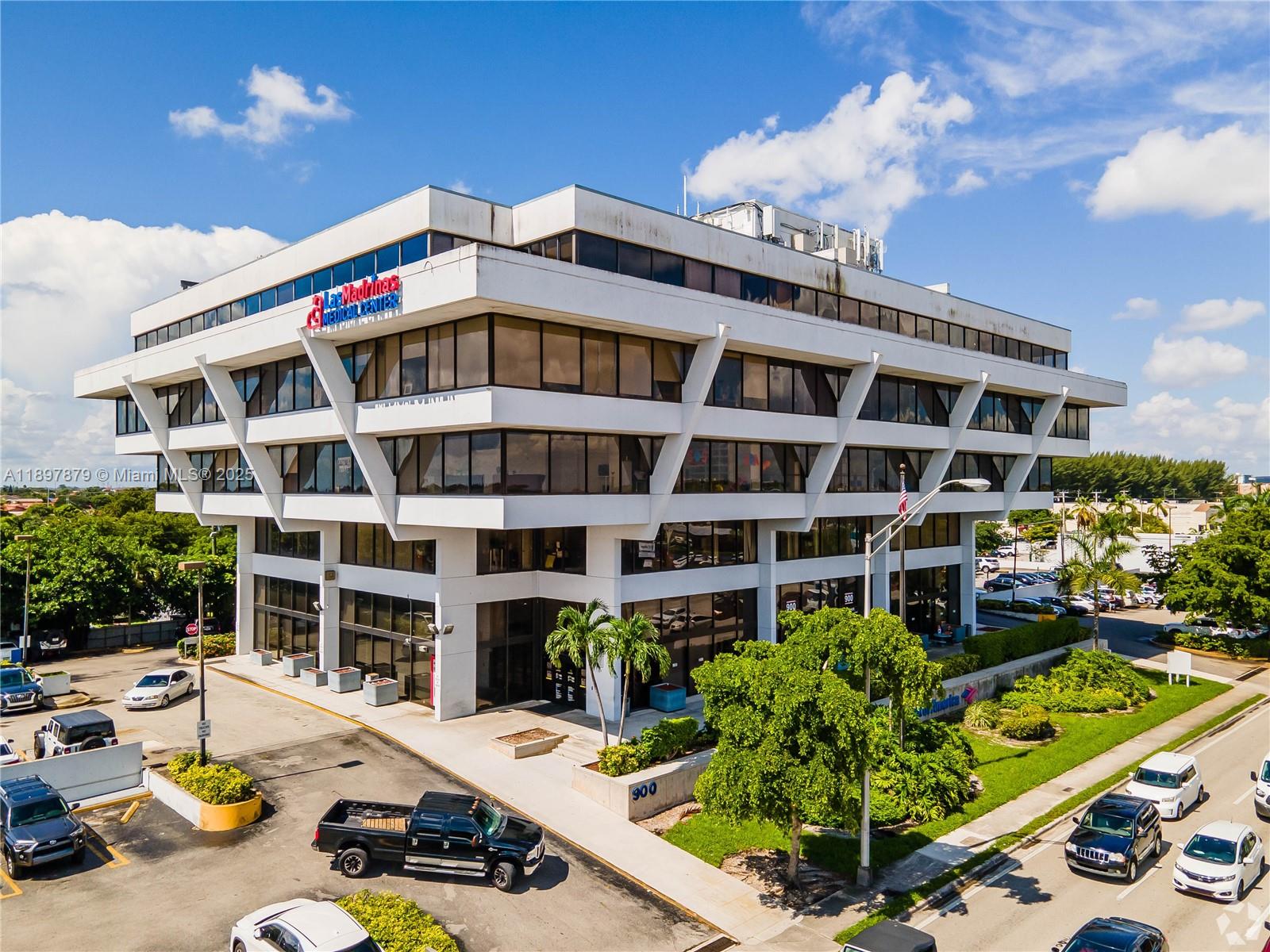Property Features
• Office space with waiting and reception area
• Two (2) large offices
• Two (2) common open areas

Location Features 
• Located in landmark Bank of America building
• Easy access to Palmetto Expressway (SR 826) and W Okeechobee Road (US 27)
• 3 miles from Palmetto General Hospital and 1 mile from Larkin Community Hospital
• 7 miles from Miami International Airport (MIA)
• Surrounded by major retailers, restaurants, banks and services