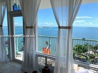 Spectacular Open Bay Views from every room from this sought after, neat & spacious SE Corner Unit with 2 PARKING SPOTS.  Full accordion hurricane shutters.  Well kept Boutique Condo located on charming and quiet Brickell Bay Drive in the heart of Brickell. Steps from all the entertainment yet, away from traffic. Spacious living and bedroom areas filled with natural light, lots of closet space and a large waterfront balcony, Amazing sunrises, full moons over the Bay, sunsets, fireworks, and nature. Accordion Hurricane shutters throughout. Heated pool, picnic & BBQ area, gym, sauna, party room, storage and bicycle room. 24 hr security and concierge.  Low maintenance fees. Vacant and easy to show. On lock box.  Some furniture, decorations & kitchen equipment also for sale separately.