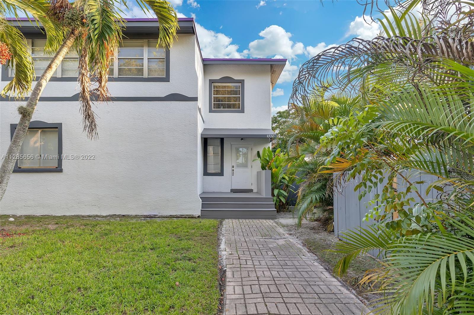 Beautiful and completely renovated 4 bedroom, two and a half baths in Shenandoah/West Brickell. Equipped with in unit washer/dryer, and central AC. Private outdoor spaces are situated throughout property. Situated on beautiful treelined residential 11th Terrace, minutes away from Brickell, downtown,& Little Havana. Water included,lawn included, 2 parking spaces included!! Move in special first month, last month and $2500 security deposit. Available for move in first week of November. Will not last!