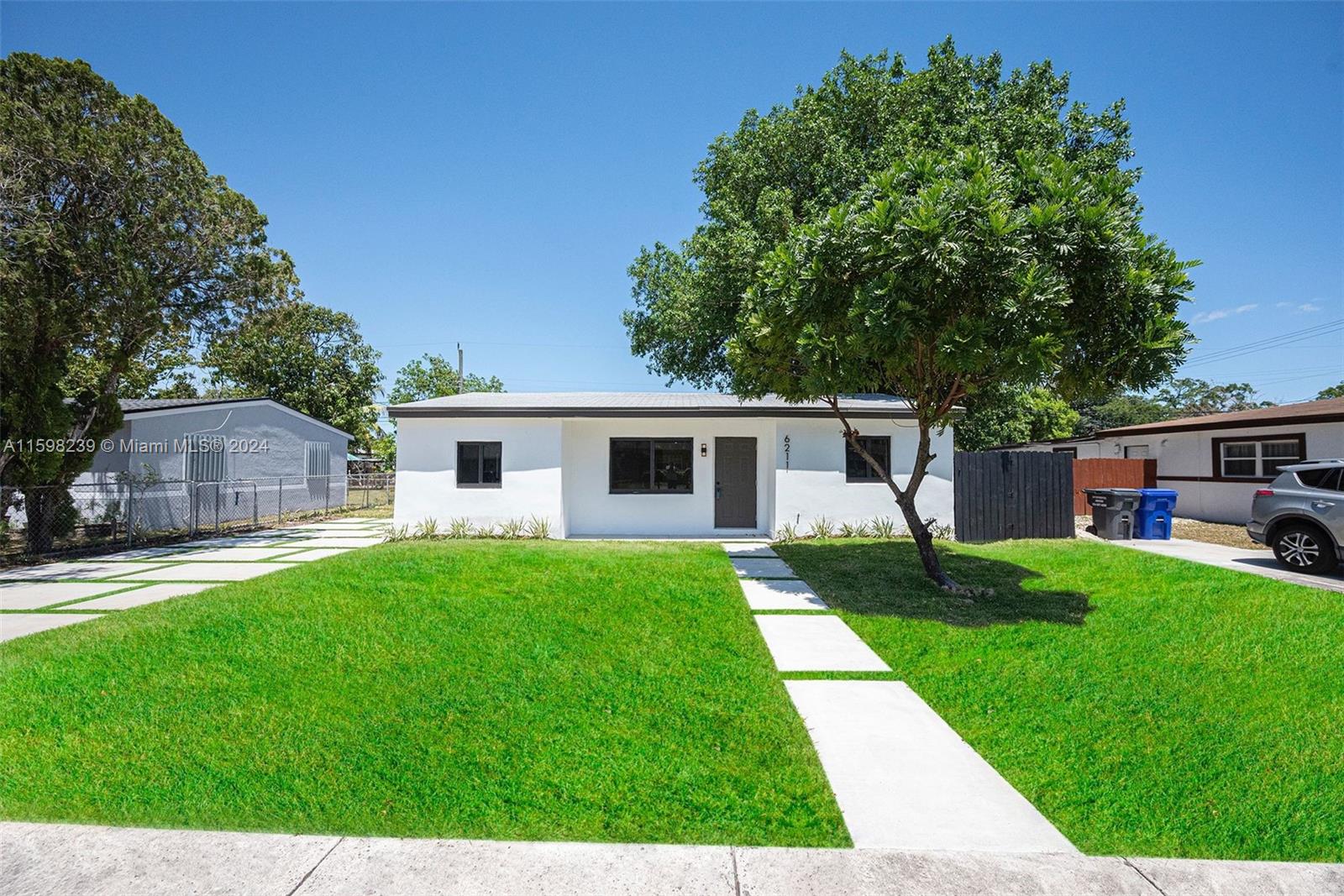 BEAUTIFULLY RENOVATED 4/3 with over 2100 sqft of living space + a bonus room and 2 large attached storage sheds. Perfect Family Home. Top to bottom renovation including impact windows and doors throughout, SS appliances, tankless water heater, new driveway, and more. Newer roof done in 2019. Laundry hookups. Beautiful open layout. One of the primary bedrooms has its own private entrance making it a perfect in-laws quarters or Airbnb. The other primary has its own Walk-In Closet. Fenced in backyard + room to park Boat/RV on the side of home. Central location, 1 min to Pembroke Pines, close proximity to great schools & easy access to Turnpike. 
Won't last.