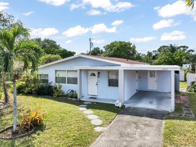 Welcome to this charming & well-maintained single-family home ideally located near Dillard High School in Fort Lauderdale, FL. This inviting 1 story residence offers 3 bedrooms & 1 full bathroom across approximately 1093 square feet of living space, situated on a 6113-square-foot lot. Step outside to a large fenced yard, ideal for entertaining, relaxing, or gardening. Located in a well-established neighborhood, this home offers close proximity to downtown Fort Lauderdale, Las Olas Boulevard, I-95, shopping centers, parks, & beautiful South Florida beaches. Whether you’re looking for a primary residence or an income-producing investment, this property presents an excellent opportunity in a growing area of Fort Lauderdale.