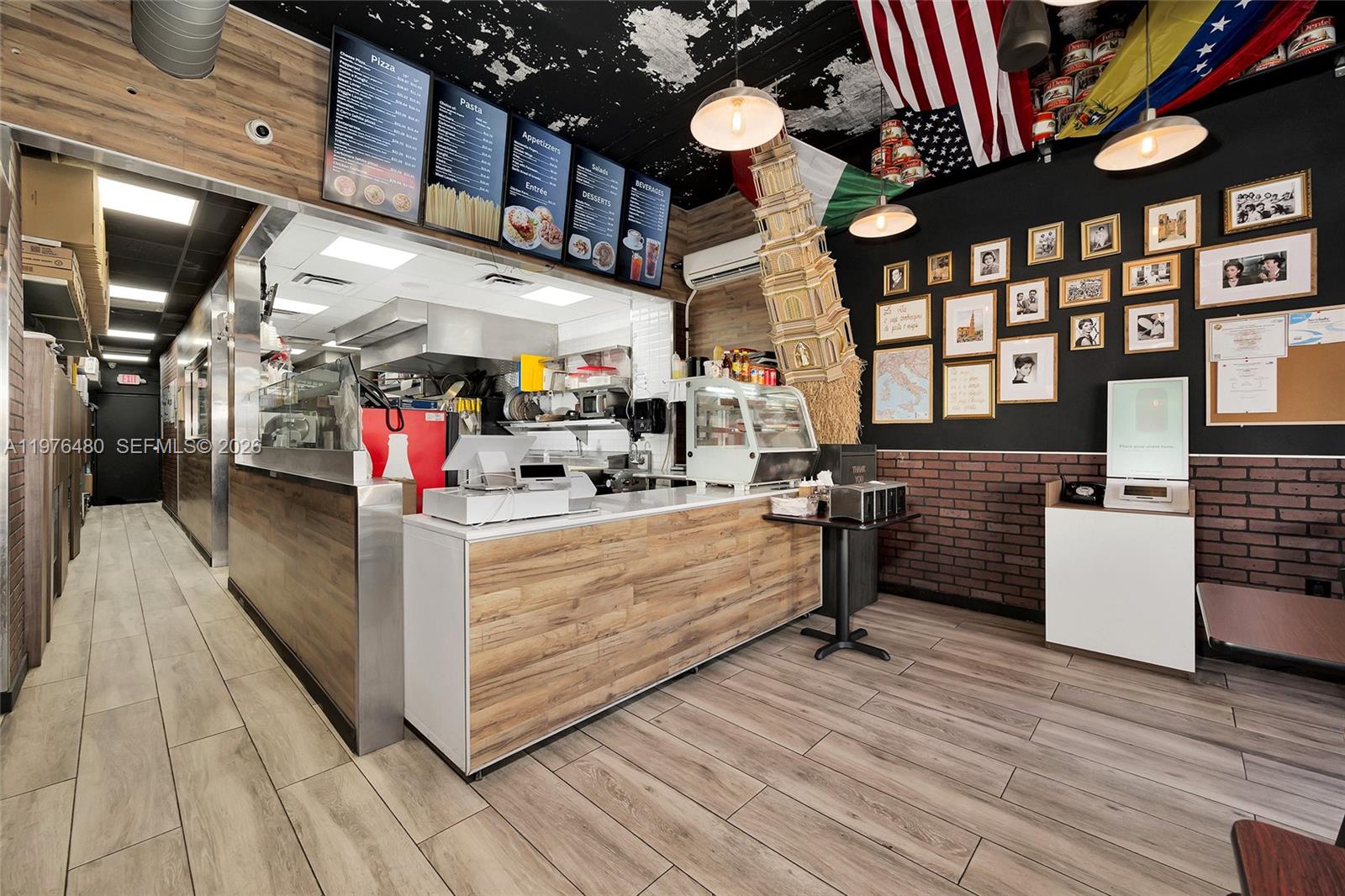 Turnkey pizzeria fully equipped and operational in a prime South Florida location. Surrounded by 19 hotels (approx. 80% without on-site dining) and no direct pizza competition within 3 miles. Built-out kitchen includes hood system, grease trap, pizza ovens, refrigeration, prep tables, POS system, and more. ADA-compliant bathrooms, HVAC, security system, and ready-to-use dining area. Five years in operation with a loyal local customer base. Very low rent for the area, making this an exceptional opportunity with strong profit potential. All licenses and permits in place. Significant growth potential through delivery platforms, catering, and extended hours. Financials and lease details available upon NDA.