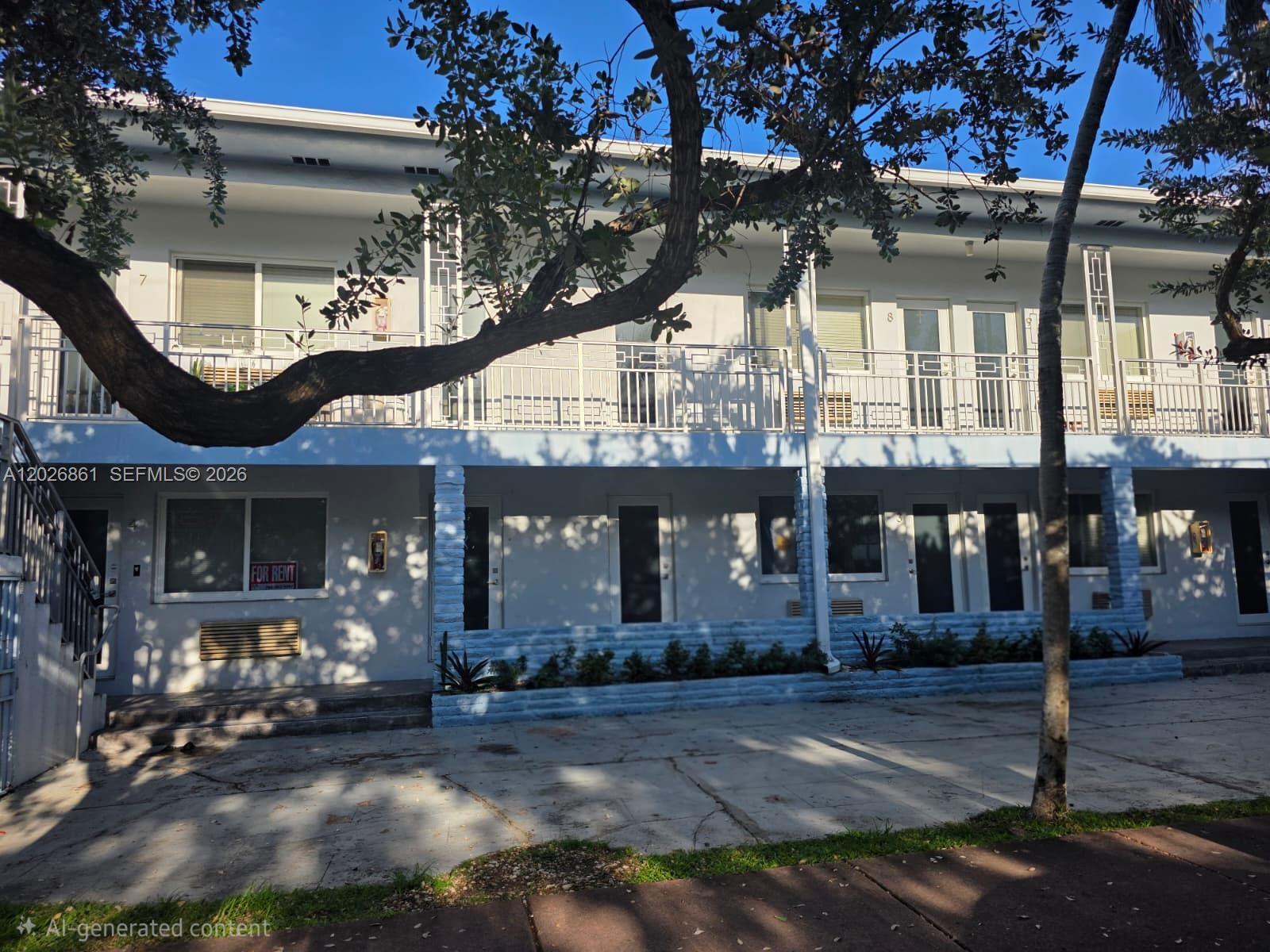 Enjoy everything Miami Beach has to offer in this comfortable 2-bedroom, 2-bathroom apartment located in a prime area, just minutes from the beach and surrounded by restaurants and shops.
The property features a recently renovated kitchen and is move-in ready. Simple move-in requirements: only first month’s rent and one month security deposit.