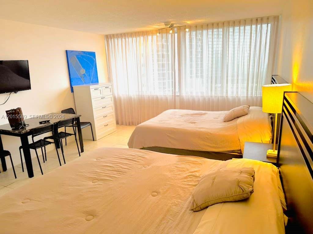 Beautifully updated apartment #841 at the iconic oceanfront Marco Polo Beach Resort in Sunny Isles Beach. This bright and spacious residence offers breathtaking coastal vibes, abundant natural light, stunning sunrise and city views . Fully furnished and move-in ready, the unit features an open-concept layout, kitchenette, generous living area, and resort-style amenities. Enjoy direct beach access, oceanfront pool, fitness center, valet parking, restaurant, and 24-hour security in one of South Florida’s most desirable locations. Perfect as a vacation home, investment property, or full-time residence. Short-term rentals allowed, offering excellent income potential.  Prime location just minutes from Aventura Mall, Bal Harbour Shops, fine dining, and airports.  Live the beachfront lifestyle or generate income immediately — a rare opportunity in Sunny Isles Beach!