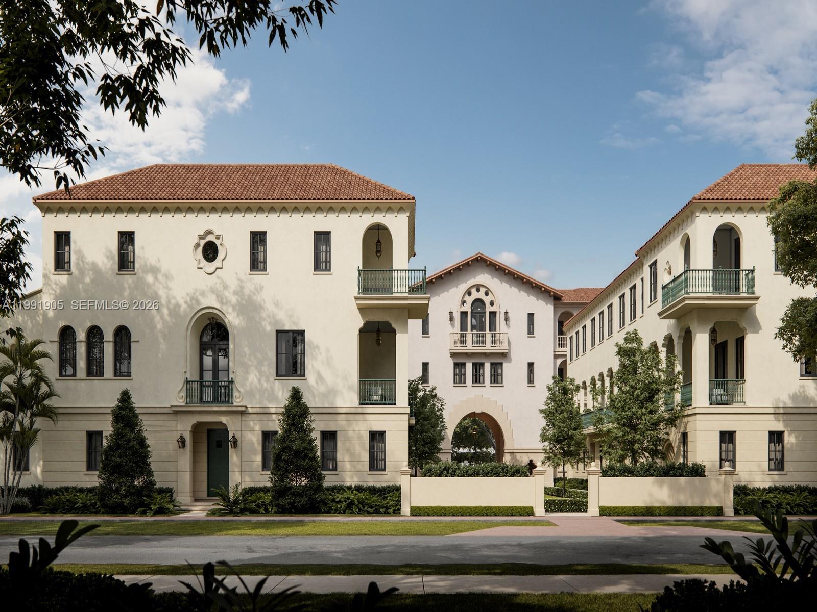 Introducing the Townhomes at The Village at Coral Gables, the most exclusive new-construction offering in the City Beautiful. Reminiscent of the coveted Northeaster brownstone homes, the townhomes offer beautifully functional and modern interior floor plans. Featuring 4 bedrooms, 3.5 bathrooms, expansive 13-foot deep by 22-foot long terraces, private elevators, and a 2-car garage, these private homes evoke European glamour nestled within a quiet residential neighborhood. This rarified location offers walking distance to Riviera Country Club, Coral Gables Country Club, and a Biltmore Golf Course, as well as upscale shopping, and the bustling dining and business district within close proximity.