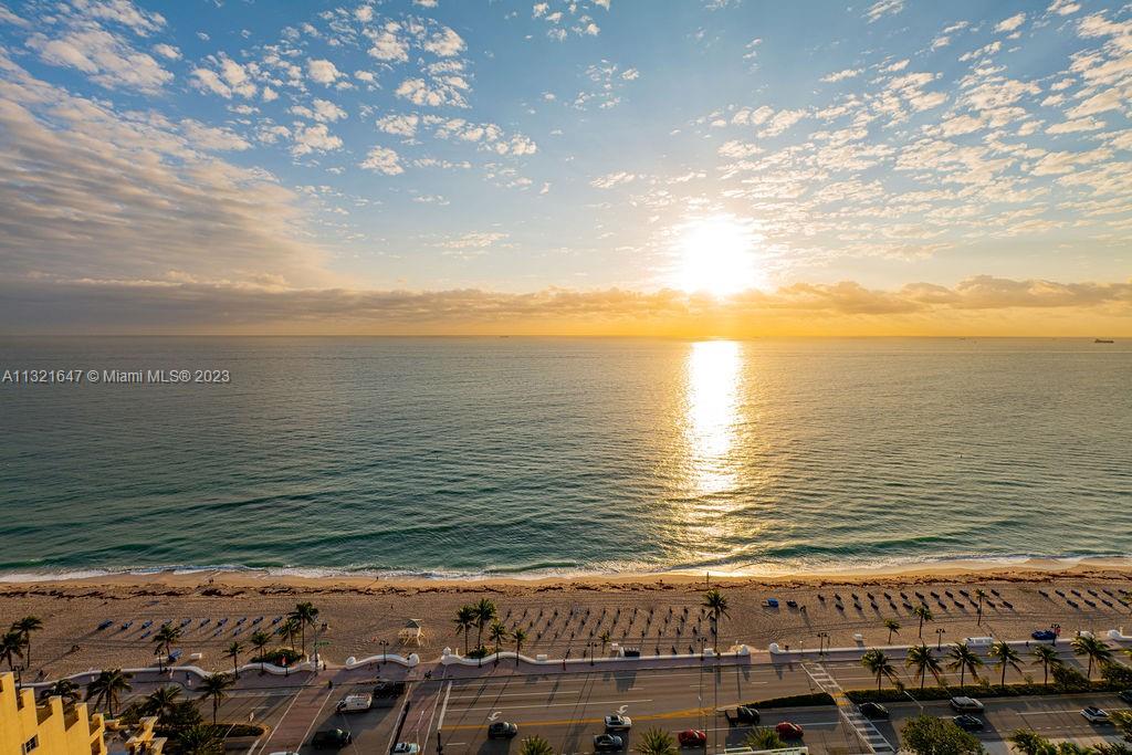 BEST VALUE ON THE BEACH! OCEANFRONT PENTHOUSE FOR SALE! Located on the residence level, this fully furnished condo makes the perfect home. Currently rented on long-term lease (12 month notice required). Owner can live here and enjoy all the benefits of resort living including daily Housekeeping, Laundry Service, Valet Parking, Water, Wi-Fi & Basic Cable, Beach chairs, amenities, and more, ALL IN THEIR CONDO FEE. Currently rented at $20k per month. Buyer to take over the lease. May purchase as a primary residence or second home and opt-in to the hotel program after the lease expires.