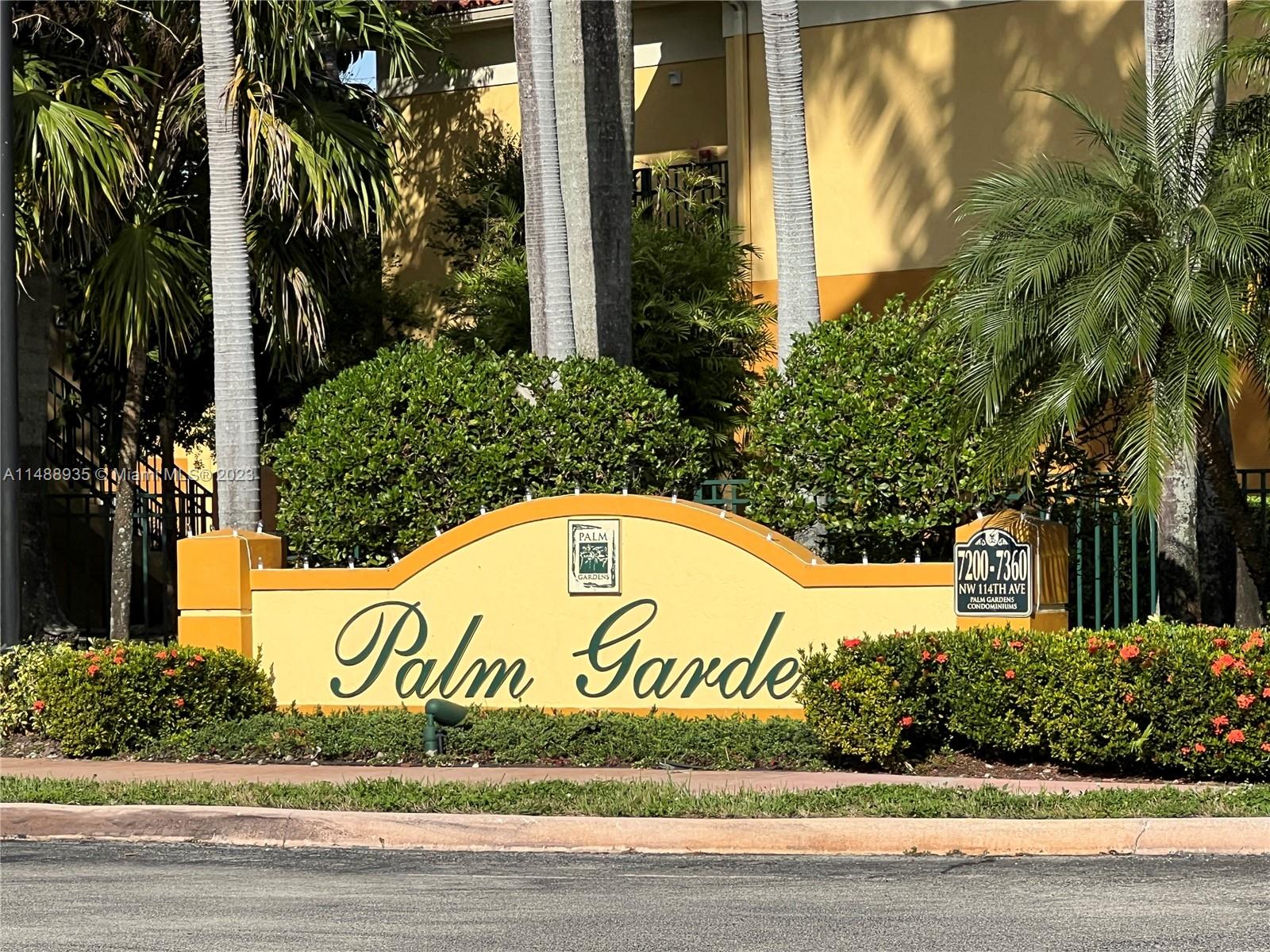 PALM GARDENS AT DORAL CON - Residential Lease