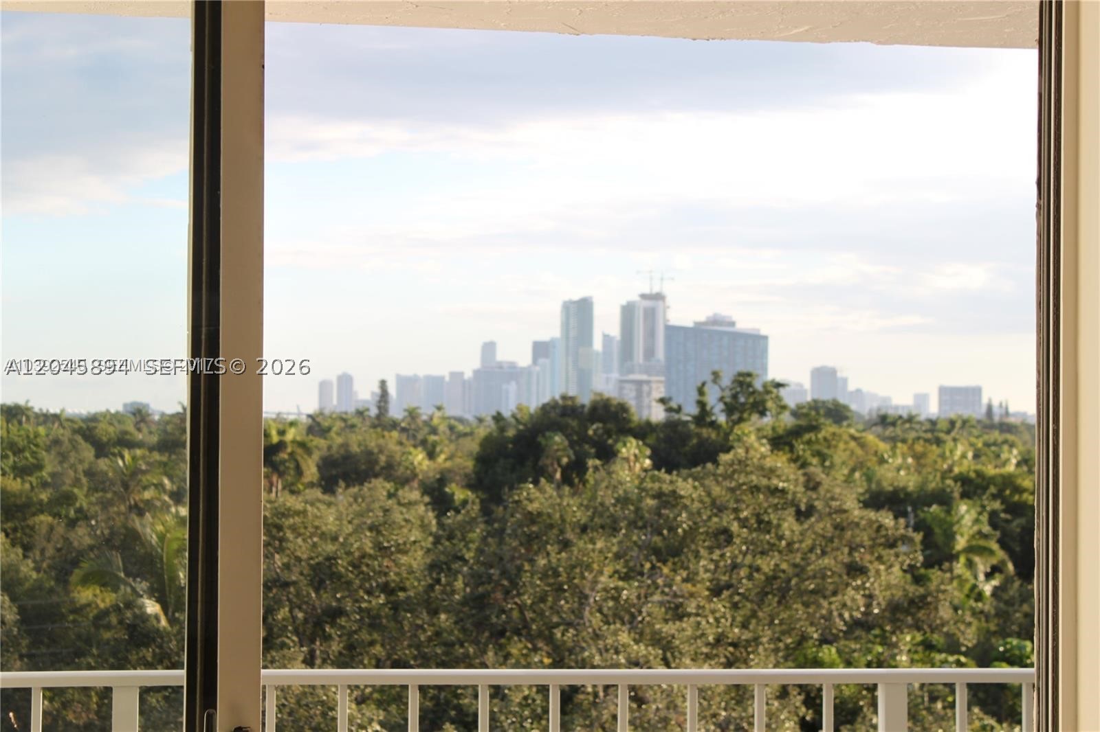 Beautiful penthouse condo with a view to the Biscayne Bay and Downtown Miami. Tile floors, granite counter tops and more! One bedroom, one bath in the best building in the complex. Nirvana has an infinity pool, a lap pool, a spa and a great gym. Gated community and the unit is move-in ready!