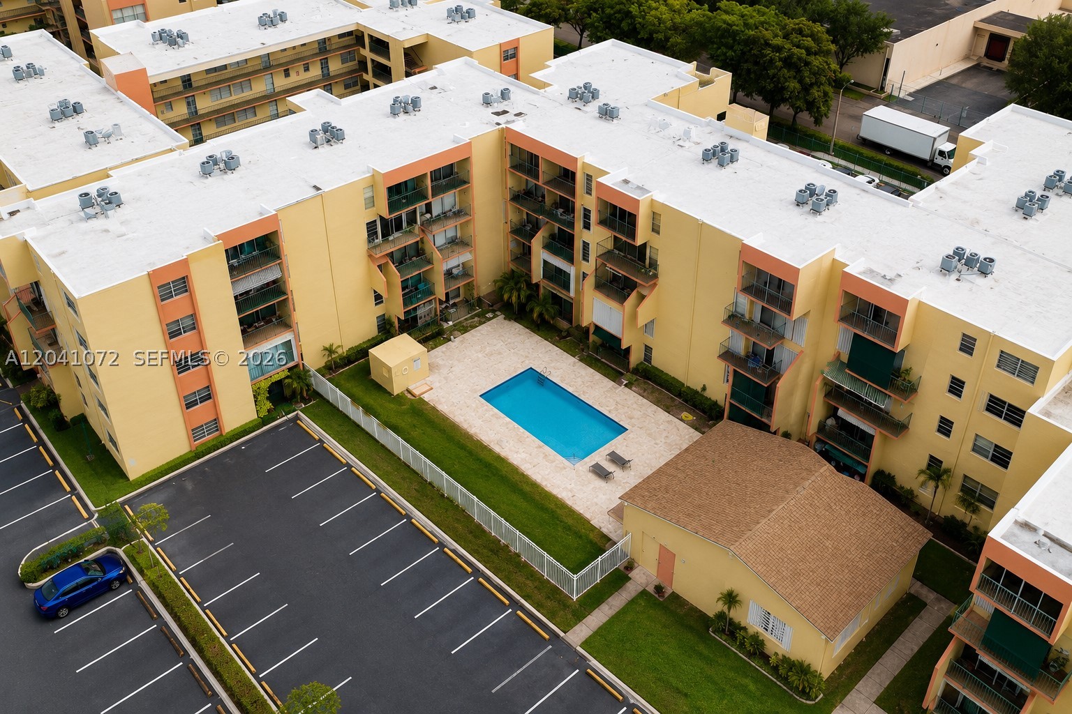 This 808 square foot condo home has 1 bedroom and 1.5 bathroom. The unit offers a bright and functional layout with spacious living and dining areas, and abundant natural light. Convenient accessibility features include elevator access and easy entry to the building, making daily living more comfortable. Enjoy a centrally located community close to shopping, restaurants, schools, parks, major highways, and public transportation. Ideal for homeowners or investors seeking comfort, convenience, and a prime Hialeah location! The seller does not accept blind offers or escalation clauses. Photos have been virtually staged. Furniture shown is for illustrative purposes only.