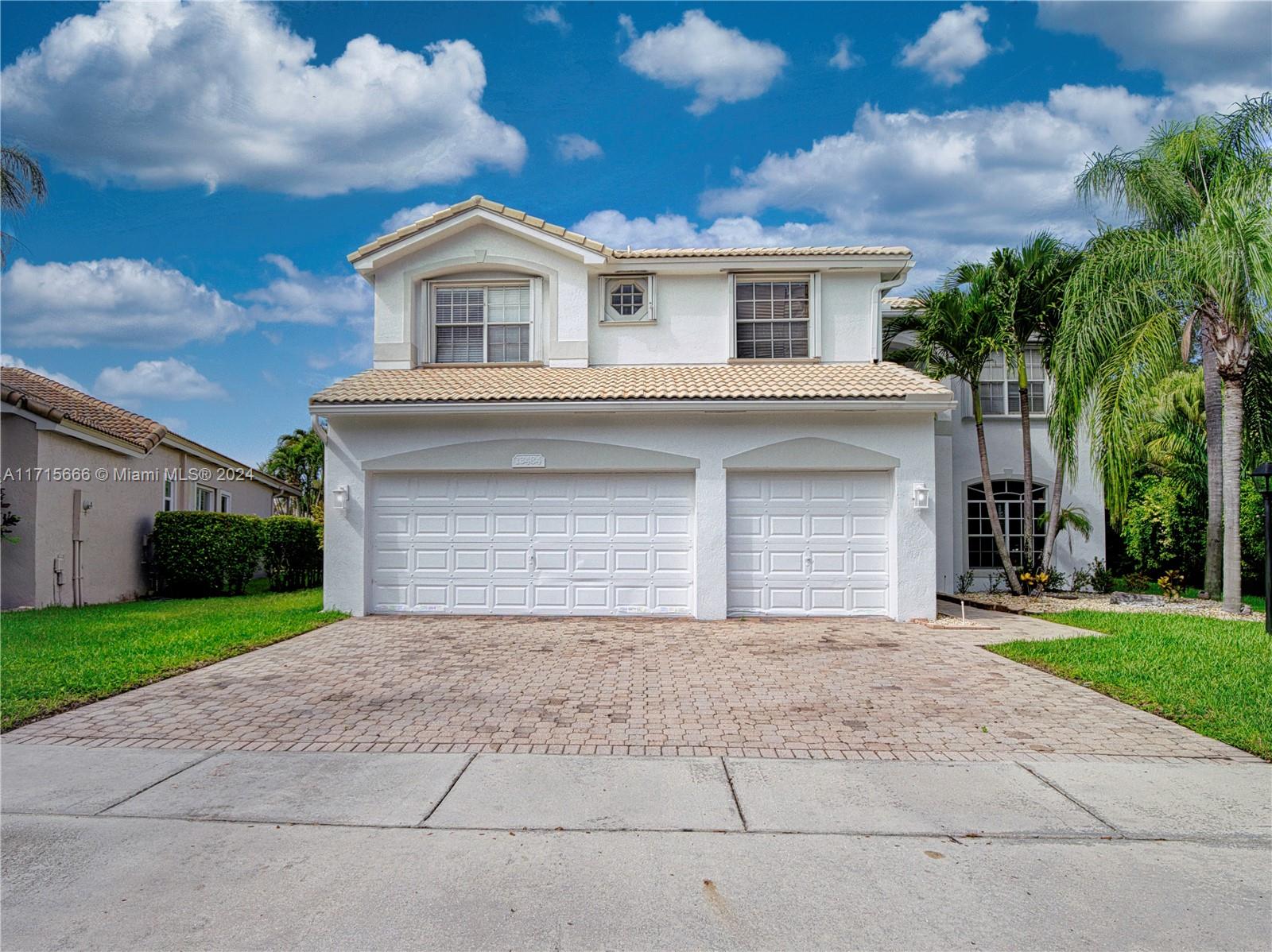 ENJOY THE PERFECT FAMILY MOMENTS AT PRISTINE LAGUNA POINT HOME FOR RENT, LOCATED IN PRESTIGIOUS PEMBROKE FALLS. THIS UNFURNITURED 5 BEDS AND 4 BATHS HOME HAS A FULL BEDROOM AND FULL BATH LOCATED IN THE FIRST FLOOR . HUGE GOURMET KITCHEN WITH ITS ISLAND, FEATURING WOOD CABINETS, STAINLESS STEEL APPLIANCES AND GRANITE COUNTERS TOP. POOL AND TROPICAL LANDSCAPING.PORCELAIN TILE AND WOOD FLOORS. 3 CAR GARAGE. ACCORDION HURRICANE SHUTTERS. RESORT COMMUNITY, RENT AMOUNT INCLUDED CABLE,  INTERNET AND POOL MAINTAIN . YOU MUST SHOW IT.