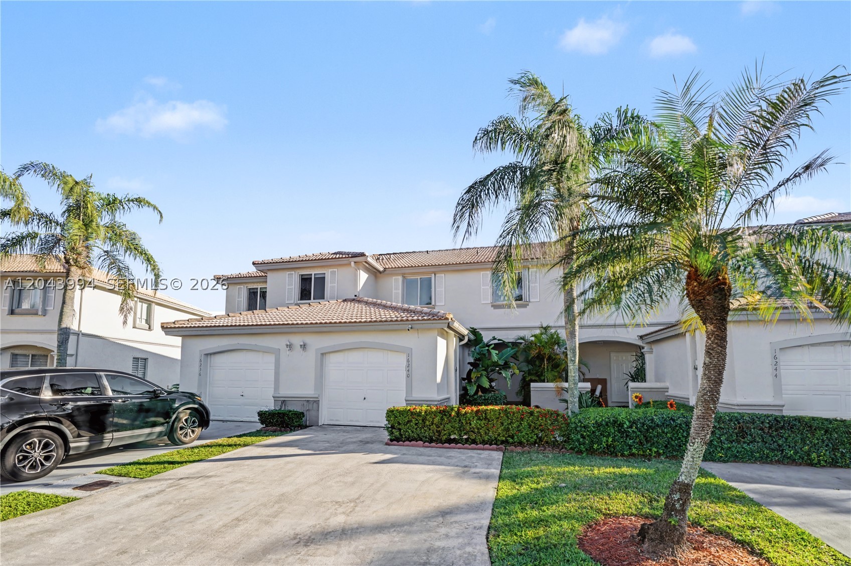 Beautifully upgraded 3-bedroom, 3-bath townhouse located in a highly desirable West Kendall community, Lago Mar West! Enjoy breathtaking lake views from the private patio, creating the perfect setting for relaxing or entertaining. This spacious home features a bright, open floor plan with a large, updated kitchen offering ample cabinet and counter space.
Completely remodeled 2-story townhouse including new tile flooring downstairs, laminate floors upstairs, beautifully renovated bathrooms, modern lighting, and elegant glass stair railings that add a contemporary touch. The spacious primary suite features a custom-designed walk-in closet with built-in organizers and a secure safe.
A full bathroom on the first floor provide added privacy and convenience. The garage has epoxy flooring and a mini-split A/C system, making it a versatile space that can be used as a home office, gym, or additional room. Washer and dryer are included.
Located in an excellent area close to shopping, restaurants, and Baptist Hospital, this home offers comfort, style, and convenience. So many thoughtful upgrades have been completed—this is truly a must-see!
Currently vacant and ready for immediate occupancy.