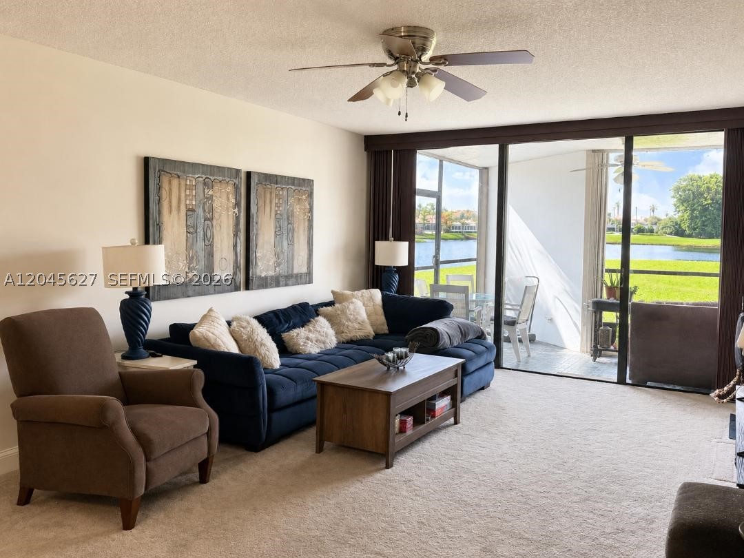 Located in the beautiful city of Weston, this tastefully updated 2bd/2.5ba condo is ready for new owner. It has captivating lake and golf course views from the screen enclosed patio. The split-bedroom floorplan allows for privacy as each bedroom has its own bathroom. The patio and bedroom windows have accordion hurricane shutters. Newer appliances and a tankless water heater make living here easy. The community has a pool and tennis courts steps from the building. In addition, owners can enjoy the Bonaventure Town Center Club. Condo has state-of-the-art fitness center, a cafe, indoor bowling, business center, tennis, pickleball, 2 pools, and so much more.