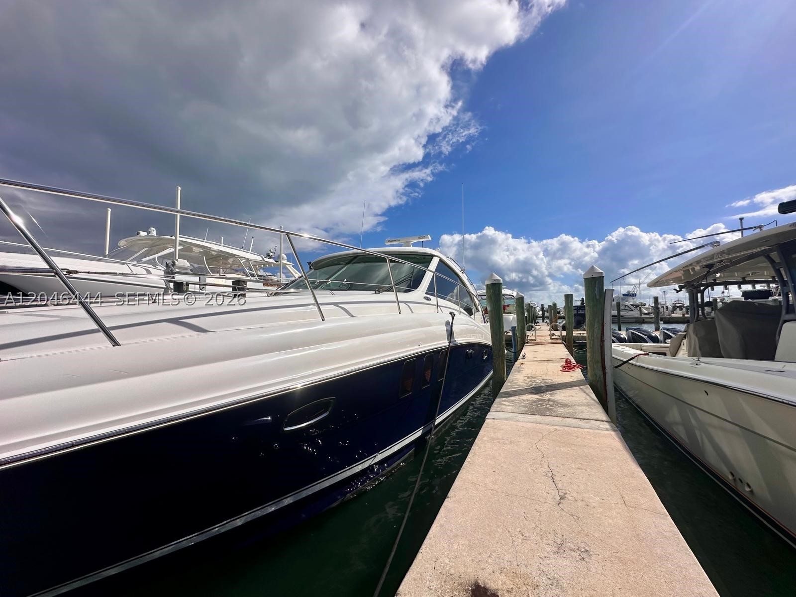 Unrestricted 60’ yacht slip available in North Bay Village, ideally positioned directly on Biscayne Bay and just minutes from the inlet. This full-service marina offers an exceptional boating lifestyle with a fuel station, sewage pump-out, marina lounge, marine supply store, bait and tackle shop, and an on-site dockmaster.
Additional amenities include laundry and shower facilities, designated garage parking, and 24/7 video surveillance. The property is enhanced by on-site conveniences such as a market, restaurants, nail salon, and fitness center, providing a true live-work-play marina environment.
Each slip is equipped with internet, water, and electric service. With no rental restrictions, this is an excellent opportunity for both personal use and investment potential.