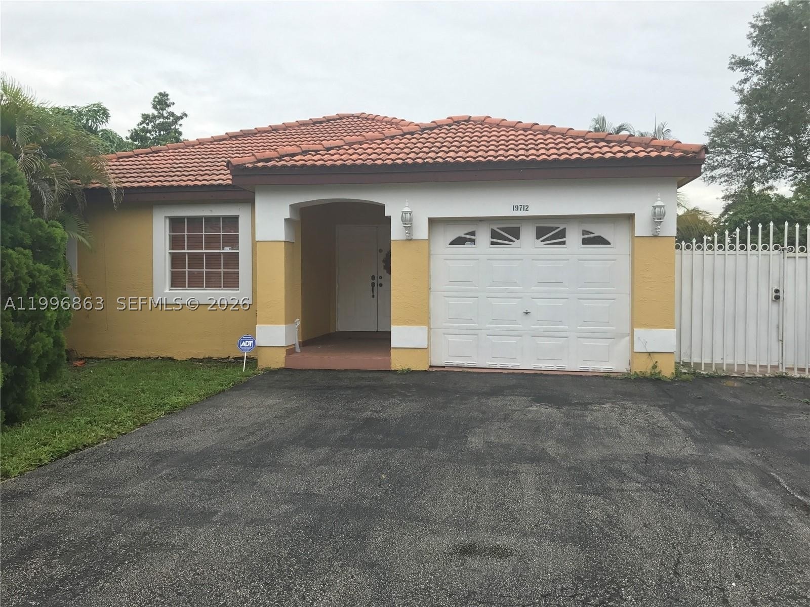 Discover this inviting 3-bedroom, 2-bath single-family home nestled in the desirable Marbella Park community! Offering 1,719 sq ft of living space, this one-story residence features a bright and functional layout with tile flooring throughout and convenient first-floor entry.

The home boasts a spacious living and dining area, complemented by an eat-in kitchen and breakfast space -perfect for everyday living and entertaining. Enjoy added comfort with ceiling fans, central heat, and ample storage including walk-in closets.

Step outside to a private fenced yard with a patio, ideal for relaxing or hosting gatherings. Additional highlights include an attached garage, driveway parking, and access to a community pool for added enjoyment.

Pet-friendly (with possible restrictions) and conveniently located near major highways, shopping, and schools, this home offers both comfort and convenience. A fantastic opportunity to own a well-maintained property in a sought-after neighborhood - don’t miss out!