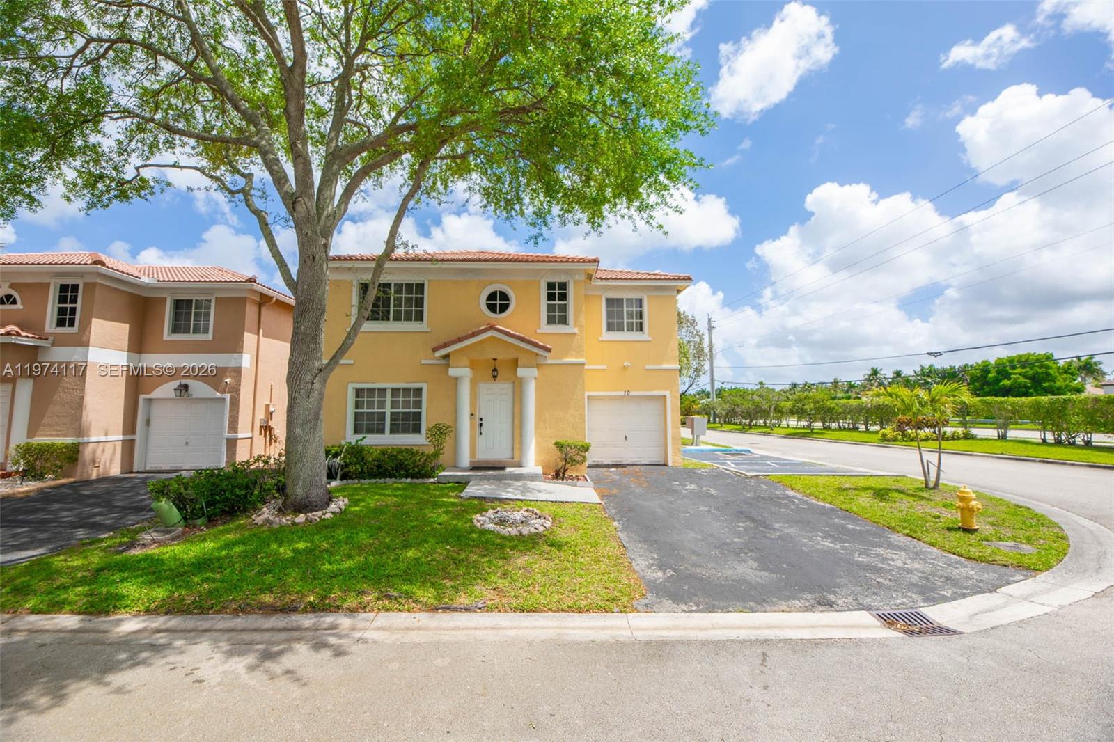Welcome to your turn-key 2 story dream home on a corner lot centrally located in a sought-after, quiet, friendly community close to top rated schools and shopping. Don't miss out on this impeccable maintained 3 bedroom 2.5 bathroom residence.  The cozy layout offers the perfect balance of shared living space and private comfort.  All bedrooms are conveniently located upstairs.  Garage is converted and can be easily reconverted back to original space.  Please bring preapproved buyers only!  COMMUNITY HAS A POOL!
NO HOA APPROVAL REQUIRED!!