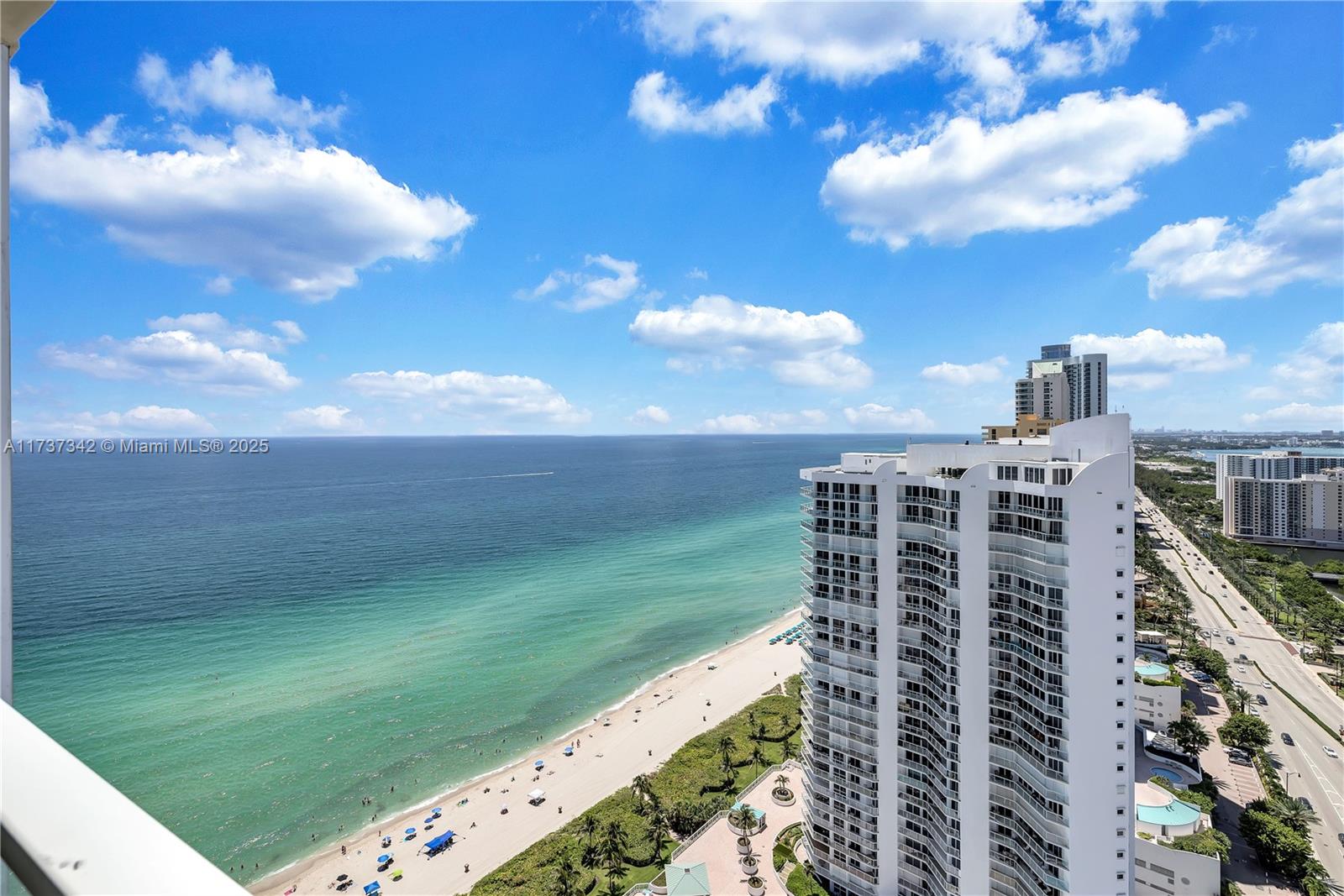Spectacular panoramic intracoastal, ocean and city views from this oceanfront 2 bedrooms unit! You'll enjoy being in the heart of Sunny Isles Beach. From your living area and balcony you'll have expansive views of the Atlantic Ocean & beautiful intracoastal views. Tastefully furnished, tv's, washer & dryer inside unit, fully equipped kitchen, gym with ocean views, billiard room, pool, towel & beach service. King size mattress in the master bedroom. Access within walking distance to stores, restaurants. Sunny Isles Pier is located right across from the building. Situated within 10 minutes to Aventura Mall, Bal Harbor, Oleta Park, Gulfstream Park, near Miami & Ft. Lauderdale airports. 6 months minimum rental