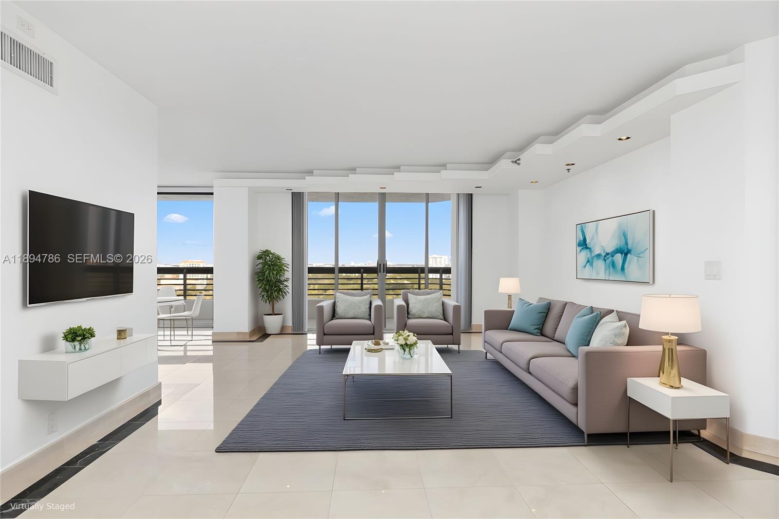 Now repositioned to reflect current market condition. this elegant lower penthouse in Mystic Pointe Tower 600 is located on the 22nd floor and offers sweeping views. The spacious interior features marble flooring throughout and is filled with natural light from large windows and sliding glass doors, creating a bright and open atmosphere. The unit has been freshly painted for a clean, updated look and is ready for personal touches. It is a great fit for investors since rentals are allowed immediately, or for buyers looking to customize a stylish home. Enjoy resort-style amenities including a fitness center, heated pool, tennis and pickleball courts, and marina access. Accordion shutters throughout. Conveniently located near shopping, dining, and just minutes from the beach. Motivated seller!! A must-see!!