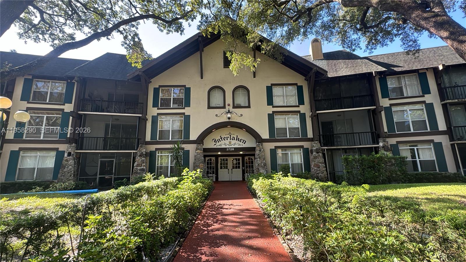 Well-priced 1-bedroom, 1.5-bath condo located in the desirable International Village all-ages gated community. This spacious 800 sq ft unit is situated on the second floor of a 3-story building and offers a peaceful garden view. Conveniently located near the Florida Turnpike, shopping plazas, dining, and everyday essentials. Community features 24/7 security, amenities such as clubhouse, indoor & outdoor swimming pool, sauna, tennis courts, gym, picnic areas and well-maintained environment. Unit has been painted and brand new  laminate flooring has been installed. Schedule your showing appointment Today.