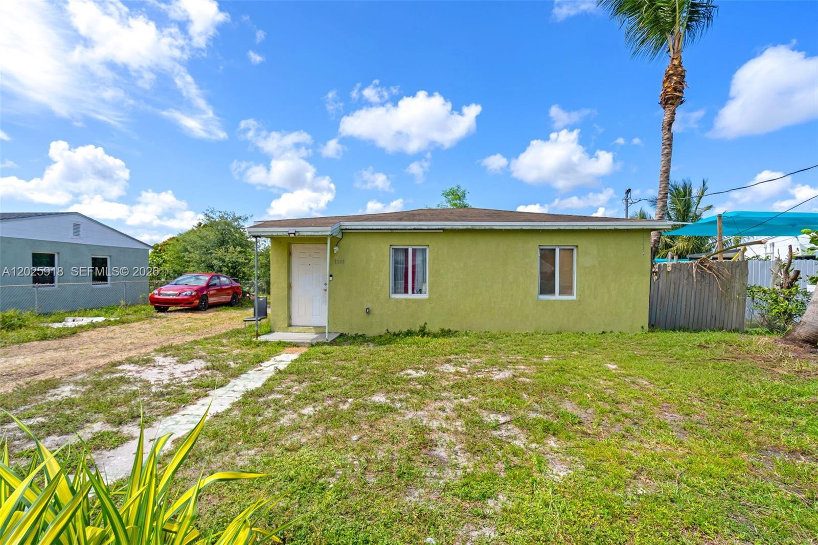 Charming 2-bedroom, 1-bath home situated on a spacious lot with beautiful canal views and endless potential. This well-maintained property features a comfortable living room, separate dining area, cozy kitchen, and two generously sized bedrooms. The interior has been well cared for and offers a warm and inviting feel throughout. The home also includes an exterior laundry room for added convenience.
Outside, the property offers convenient side access with plenty of space to park boats, trucks, RVs, or multiple vehicles. The lot provides incredible potential for expansion, additions, or creating your dream outdoor space. With its canal-front setting, large yard, and future development possibilities, this property is perfect for homeowners, investors, or anyone looking for space and opportunity in one package. Rare opportunity with tons of potential!
Tenant occupied month to month.