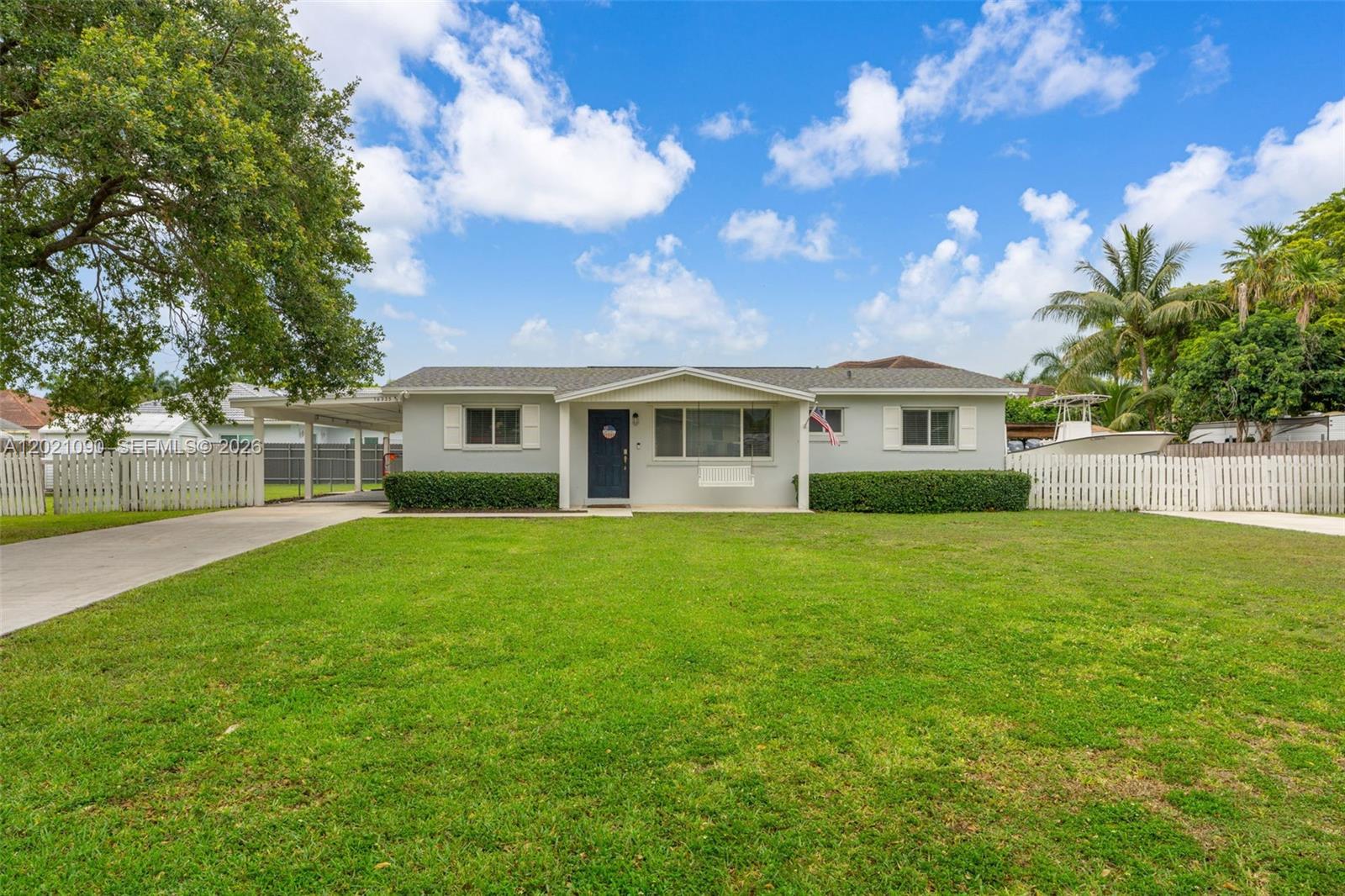 NO HOA | REDLANDS LIVING — Tucked at the end of a quiet cul-de-sac on a massive 17,066 SF lot, this 3-bedroom, 3-bathroom Redlands pool home delivers the space, privacy, and lifestyle that South Florida buyers are searching for. No through traffic, no HOA, and no compromises. The 2022 roof and 2019 pool mean the big ticket items are already done. The brand new master bathroom and updated kitchen bring a fresh, modern feel to a home that is truly turnkey — move in and enjoy from day one. Outside is where this property truly separates itself — a concrete slab ready for your boat or RV, plenty of room for all the toys, and a pergola that sets the stage for effortless outdoor entertaining. The sprawling 17,066 SF lot offers the kind of freedom and versatility that is nearly impossible to find. Redlands living is in a category of its own — and this cul-de-sac gem is one of its finest offerings. Seller is offering $5,000 in credits to buyer at closing.