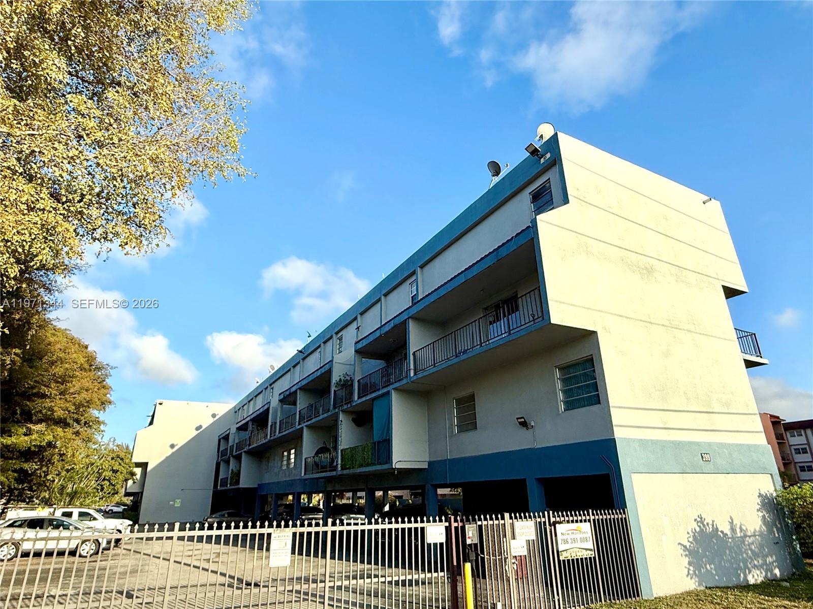 Come see this 2 bed 1 bath Gem in the heart of Miami. Perfectly located right on 72 Ave between Flagler and 836. Updated with Impact Windows and Doors, newer AC, and a large balcony, it must be seen to be fully appreciated. Spacious and Bright this is the perfect starter or investment property. This unit even has 3 parking spaces (1 covered!).  May be able to add washer/dryer to the unit. Seller motivated bring offers. Tenant in place until May 2027.