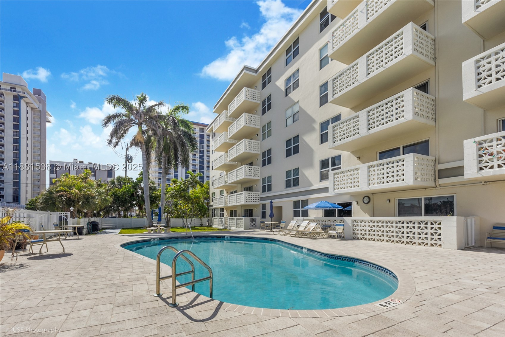 Own a slice of paradise at this stunning condo, just steps from the world-famous Hollywood Beach! A seaside oasis in a Beachfront location. Renovated guest and master bathrooms. The Open-concept kitchen is perfect for entertaining or casual meals. Versatile space, dining area or breakfast nook? You decide! Spacious living room for relaxing in style together with a quiet residential building. Beautiful wood floors throughout, Impact windows and sliding glass door, Enjoy the view worry-free. Private storage area. Unwind and connect at the sparkling pool. BBQ area.  Ideal place for full time living or seasonal escape. Make it your permanent home or vacation getaway. Small pets are welcome, bring your furry friend along. Don’t miss this opportunity to own your piece of the beach! Building has reserves, 40 and 50 inspections completed.