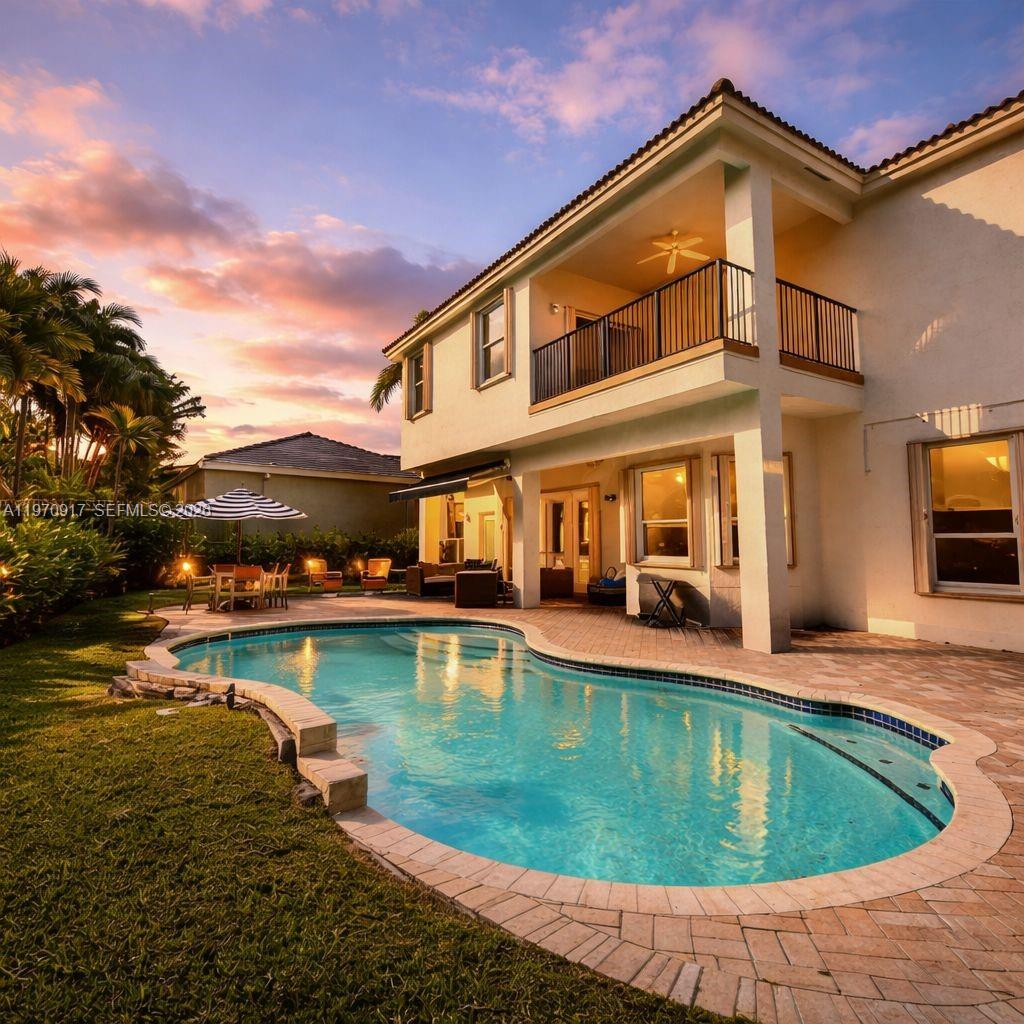 **ROOF CREDIT AT CLOSING – SELLER HIGHLY MOTIVATED!**
Step into luxury living in the prestigious community of Weston Hills. This stunning 2-story estate offers the perfect combination of elegance, comfort, and peace of mind with high-end impact windows throughout.

Featuring 4 spacious bedrooms + den and 4 full bathrooms, this exceptional home showcases a fully customized gourmet kitchen equipped with luxury appliances, expansive walk-in closets in every bedroom, and beautifully designed living spaces ideal for both entertaining and everyday living.

Enjoy your own private oasis with a resort-style pool and patio area perfect for relaxing or hosting guests year-round.

Located in one of Weston’s most desirable communities with access to TOP-RATED A+ schools, this is an incredible opportunity for buyers looking for luxury, location, and value.

Seller is offering a roof credit at closing — making this home an even greater investment opportunity.

Bring your offer today — this motivated seller is ready to make a deal!