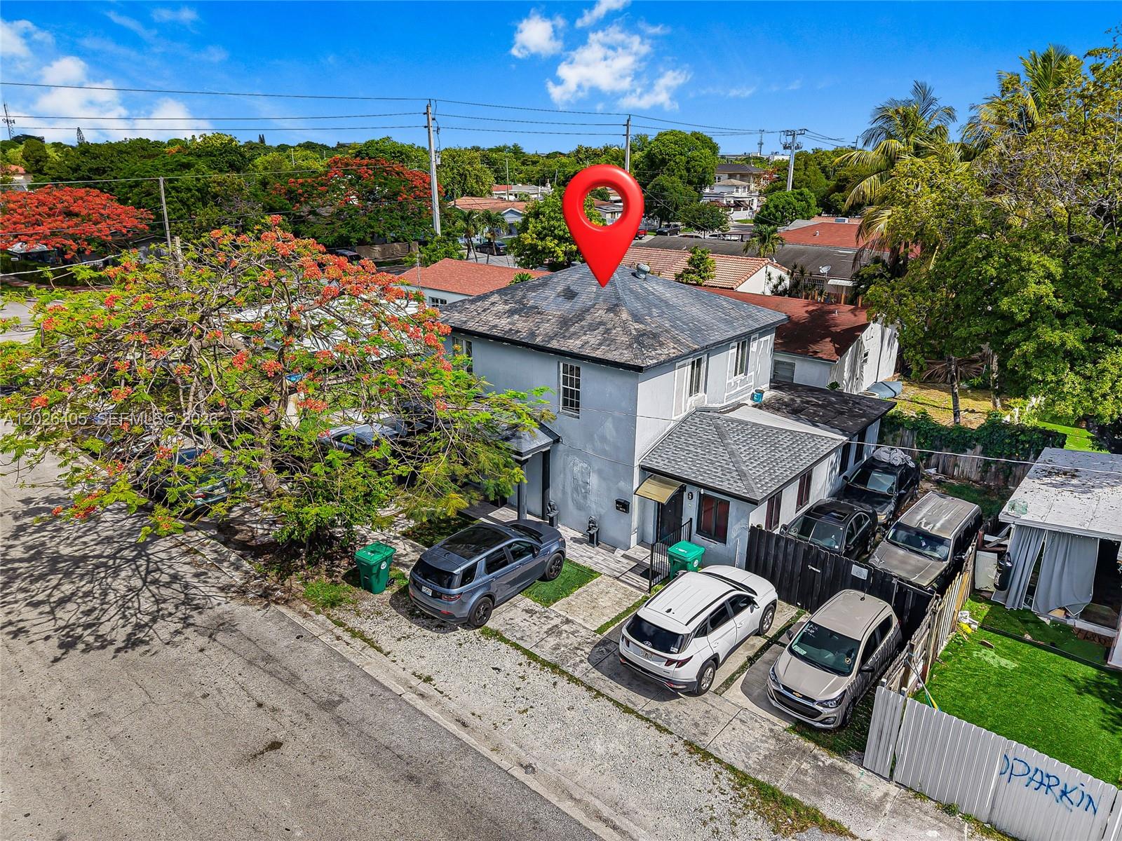 Income-producing multifamily opportunity in Miami! This duplex features a spacious main residence with 4 bedrooms and 3.5 bathrooms, plus a separate 1 bedroom, 1 bathroom unit currently rented for $2,300 per month. The main home has rental potential of over $4,750 per month, offering strong cash-flow upside. In addition, the property includes a rentable RV setup and two boat lease spaces that generate additional monthly income. Per owner, the property is currently producing $7,900 per month in total income. A great opportunity for investors or owner-occupants looking to live in one unit while generating income from the others. Conveniently located