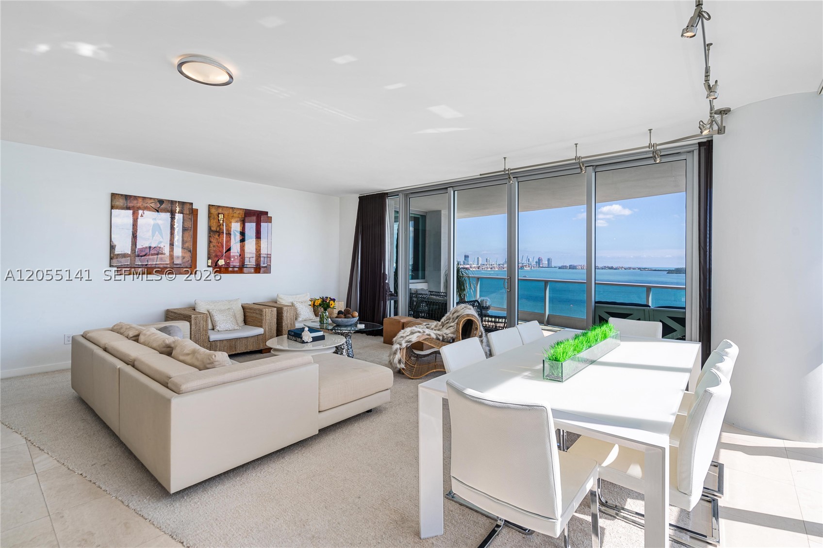 Experience elevated waterfront living from the 16th floor of Jade Brickell, one of Brickell's premier luxury bayfront residences. This elegant unfurnished 2-bedroom, 2.5-bath residence offers breathtaking panoramic views of Biscayne Bay, Miami Beach, and Key Biscayne from its expansive private terrace. A private elevator opens directly into the home, featuring an Italian-designed kitchen with granite countertops, custom Italian cabinetry, marble floors, built-in closets, impact glass, an in-unit washer and dryer, a private storage unit, one assigned parking space, and complimentary valet parking. Residents enjoy exceptional resort-style amenities, including a beautiful bayfront pool, a state-of-the-art fitness center, a luxurious spa, valet service, and 24-hour concierge. Ideally located in the heart of Brickell, you're just moments from world-class dining, shopping, entertainment, and the vibrant Brickell City Centre.