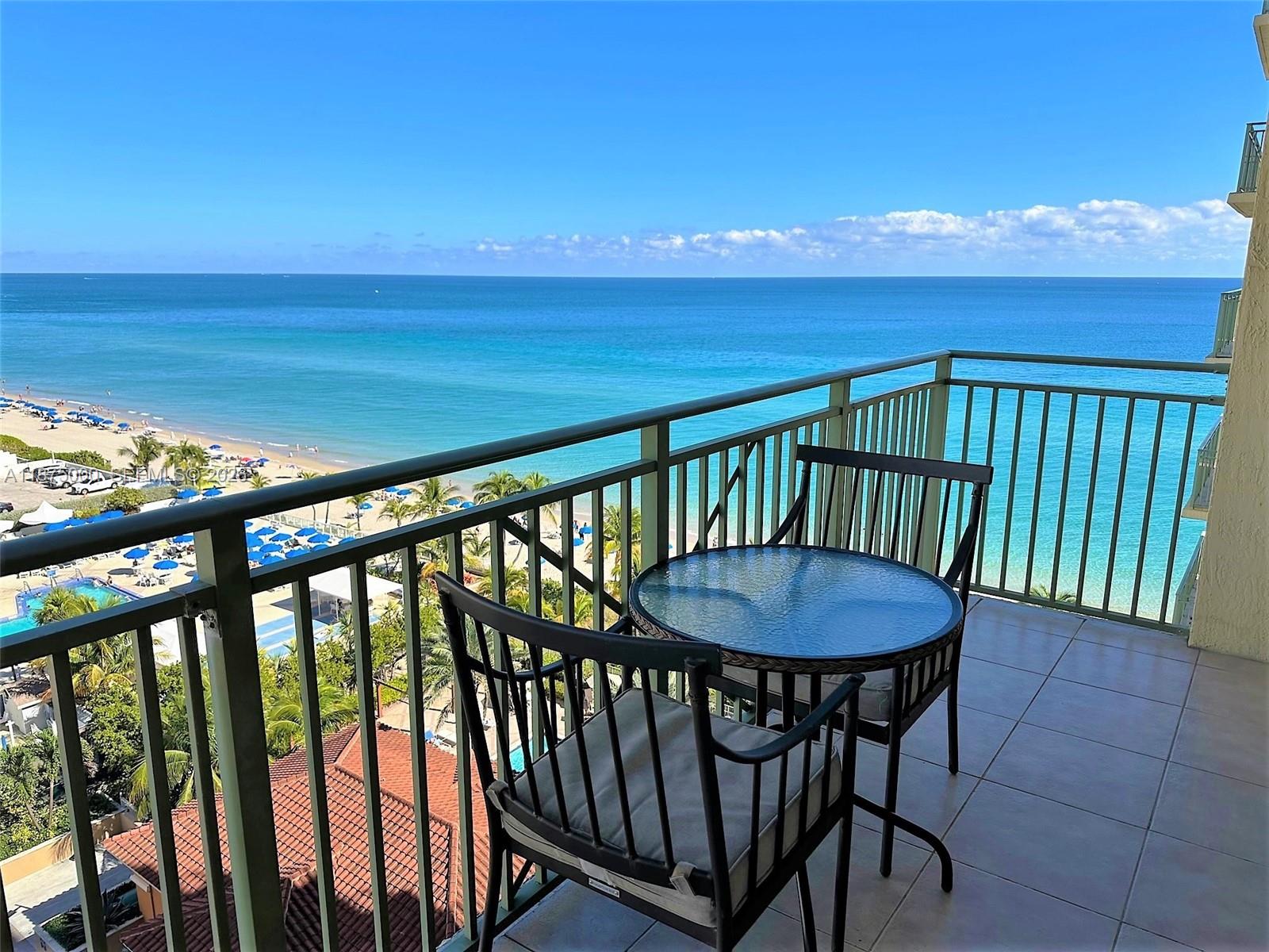 RARELY AVAILABLE LINE 10 UNIT FOR SALE AT 2080 OCEAN DRIVE! Best 2 bedroom line in the building, closest to the beach on expansive north side. Wide open views of the beach and ocean. 1010 is the perfect floor, not too high, not too low. Full size Washer and Dryer in unit. New building Roof in 2023. SPECIAL ASSESSMENT PAID! No additional assessments discussed. HD Cable, Fast Wi-Fi of 300 mbps included in Maintenance fees. 1 garage parking spot included. Buy as a full-time residence, second home or investment property. 2080 offers beach chair and umbrella service, heated pool, hot tub, 2 saunas, BBQ area, upgraded gym and clubhouse overlooking the pool and ocean, tennis court and more. Close to restaurants, shops, casinos, Gulfstream horse track, golfing, boating, professional sports venues, and FTL and MIA airports. 2080 In-House Broker, contact me for more information. Fun beach times await.